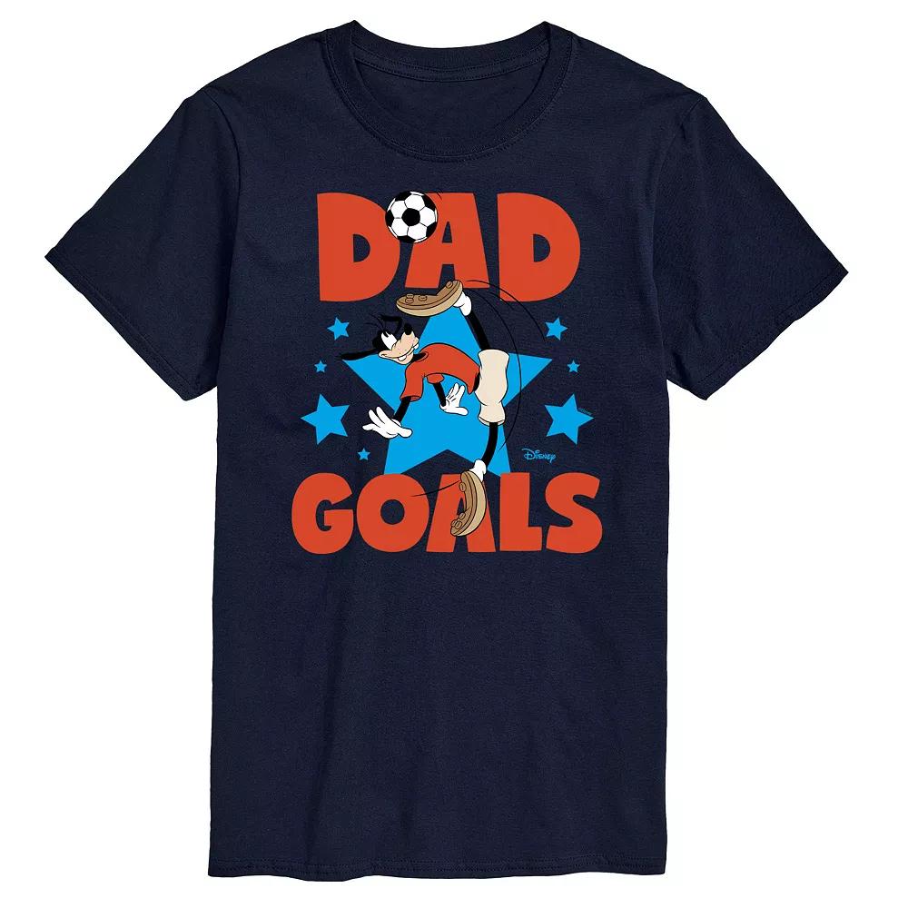 Disney's Goofy Big & Tall Dad Goals Graphic Tee, Men's,  Product Image