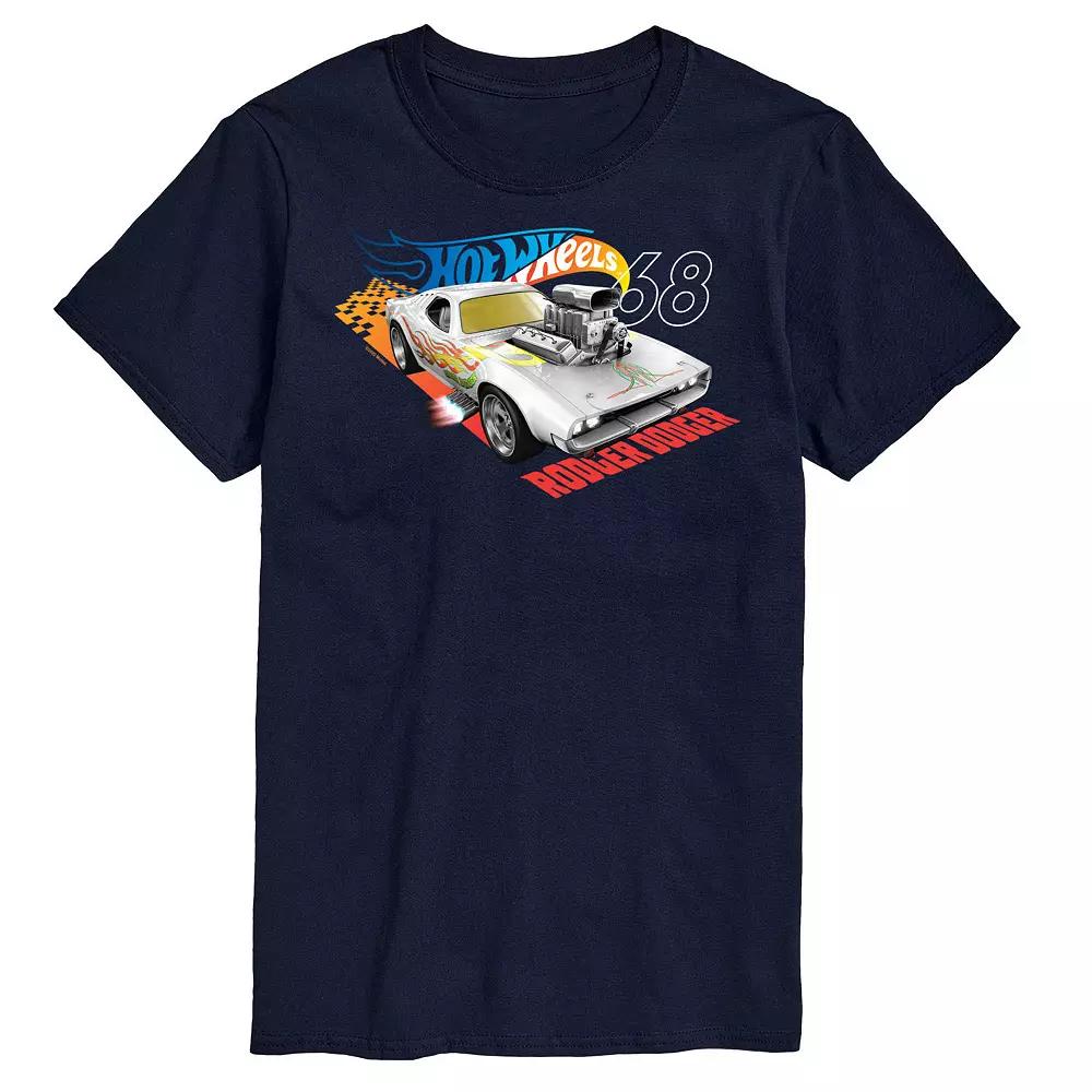 Big & Tall Hot Wheels Rodger Dodger Graphic Tee, Men's,  Product Image