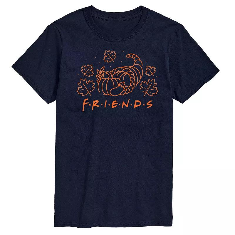 Big & Tall Friends Logo With Cornucopia Graphic Tee, Men's,  Product Image
