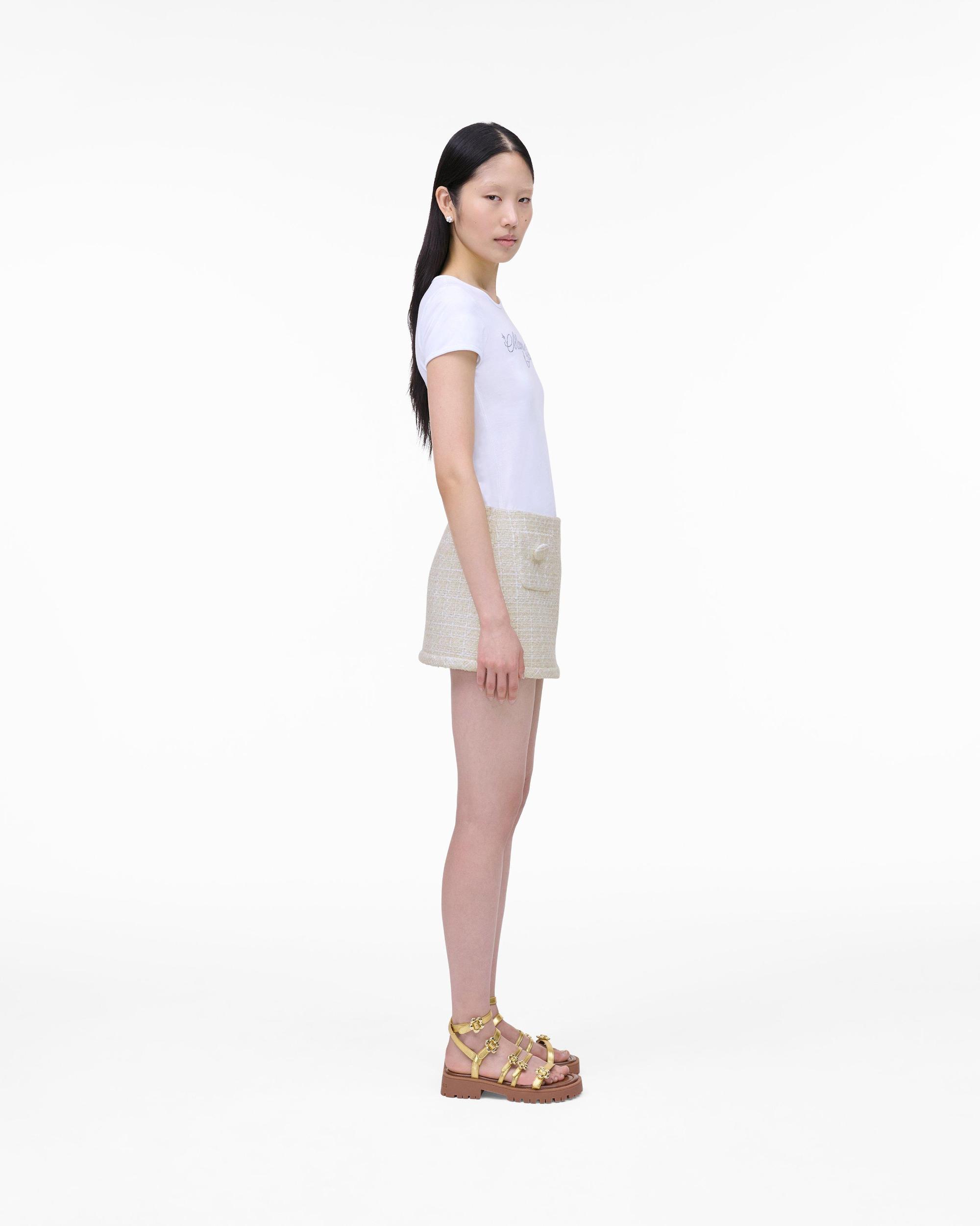 The Metallic Leather Daisy Gladiator Sandal Product Image