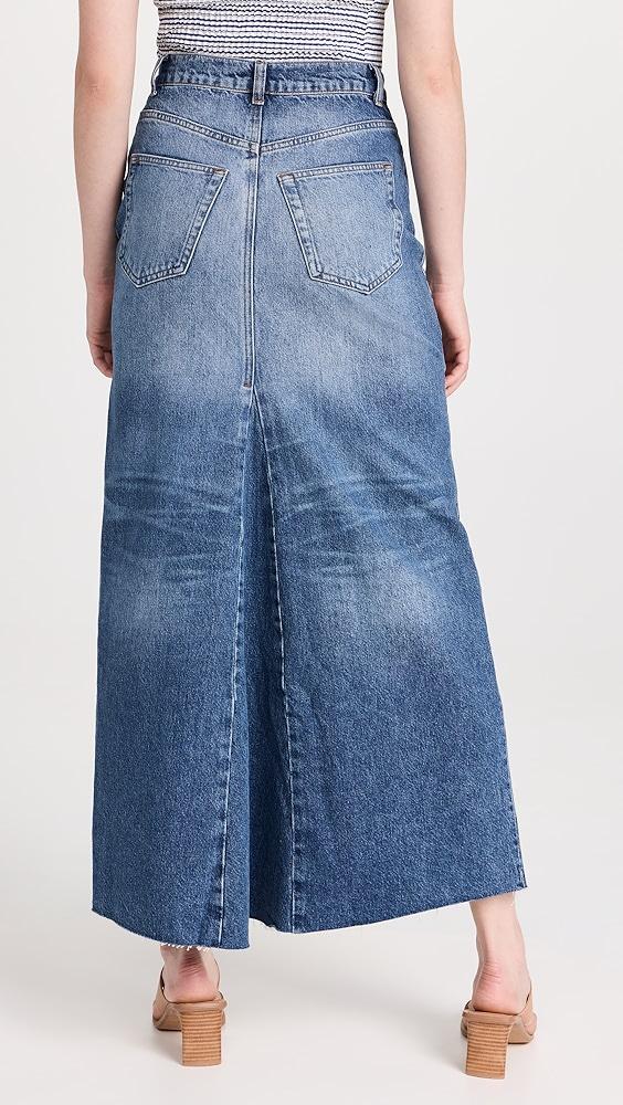 Reformation Tazz Maxi Denim Skirt | Shopbop Product Image