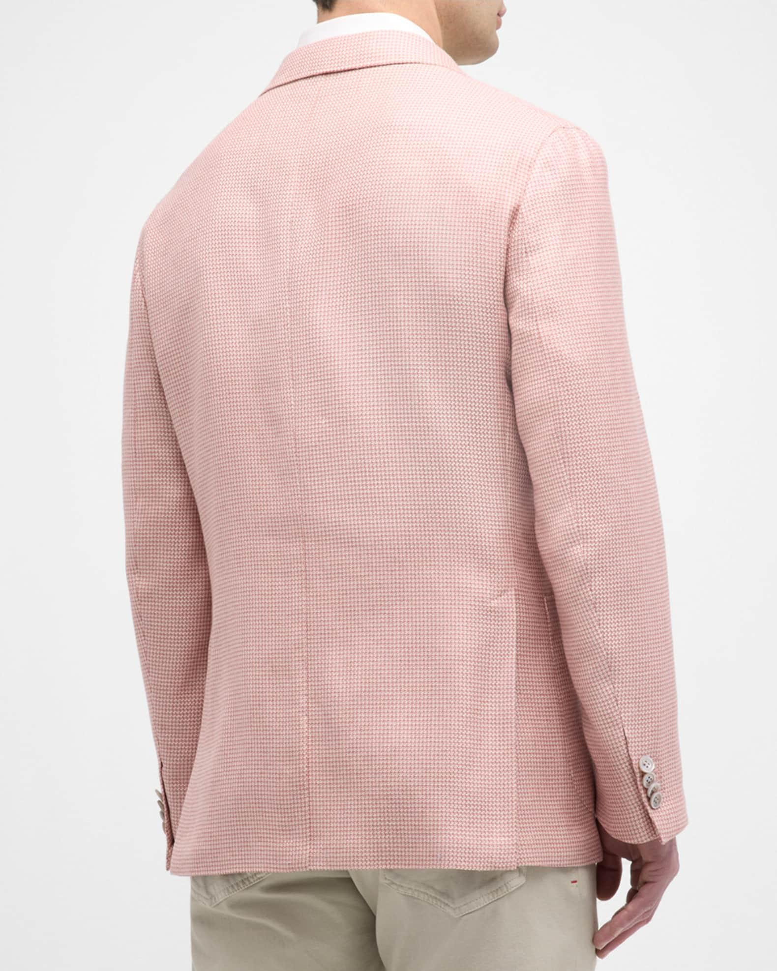 Men's Silk-Wool Houndstooth Sport Coat Product Image