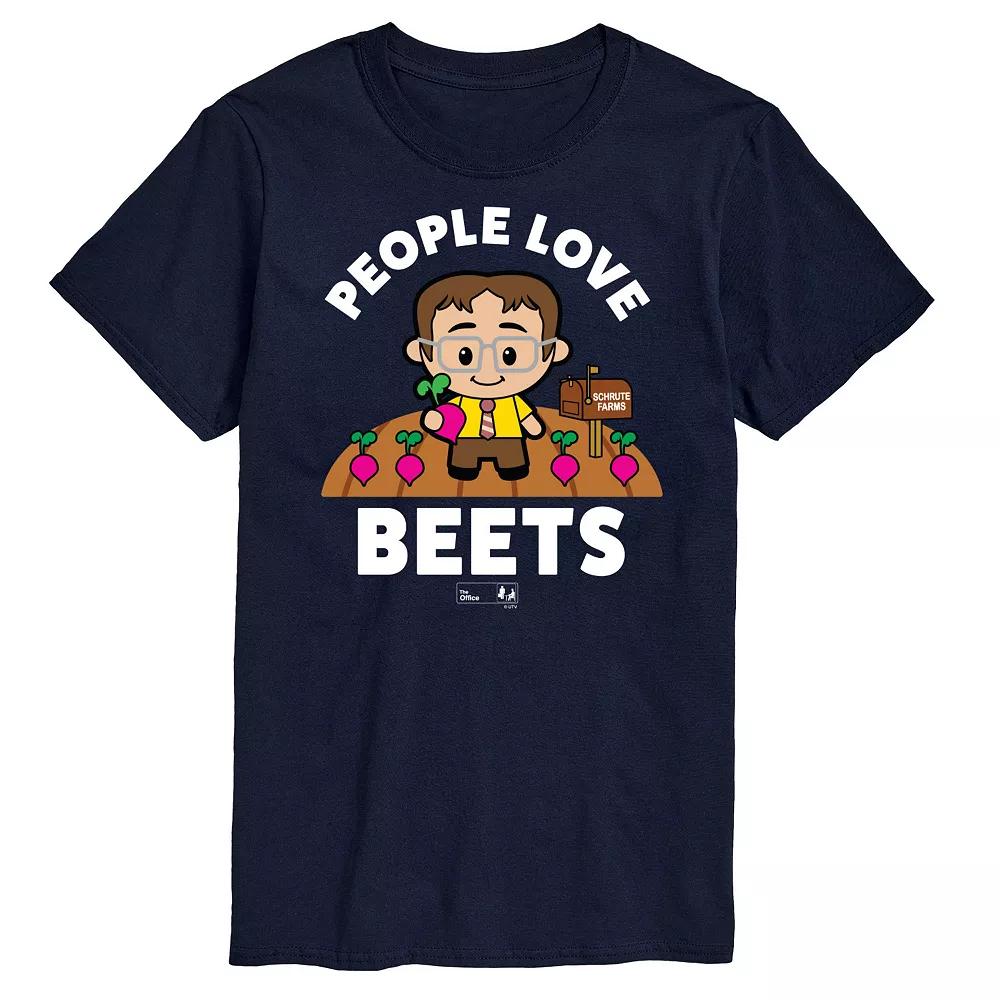 Big & Tall The Office People Love Beets Graphic Tee, Men's,  Product Image