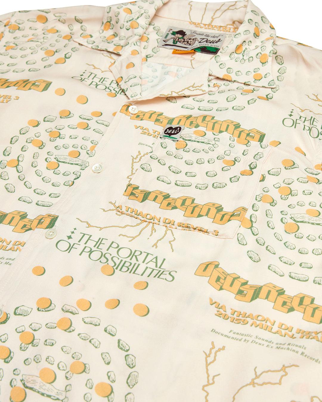 Smithson Short Sleeve Shirt - Dirty White Product Image