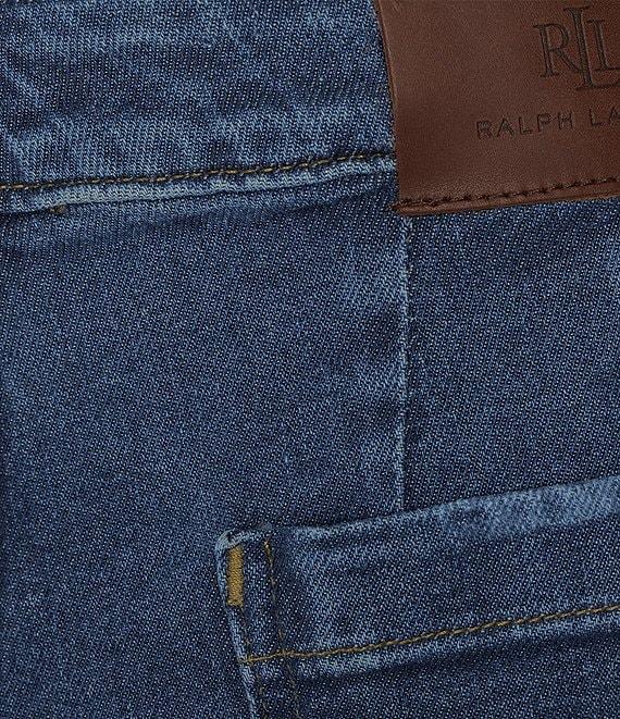 Lauren Ralph Lauren High-Rise Wide-Leg Cropped Jeans Product Image