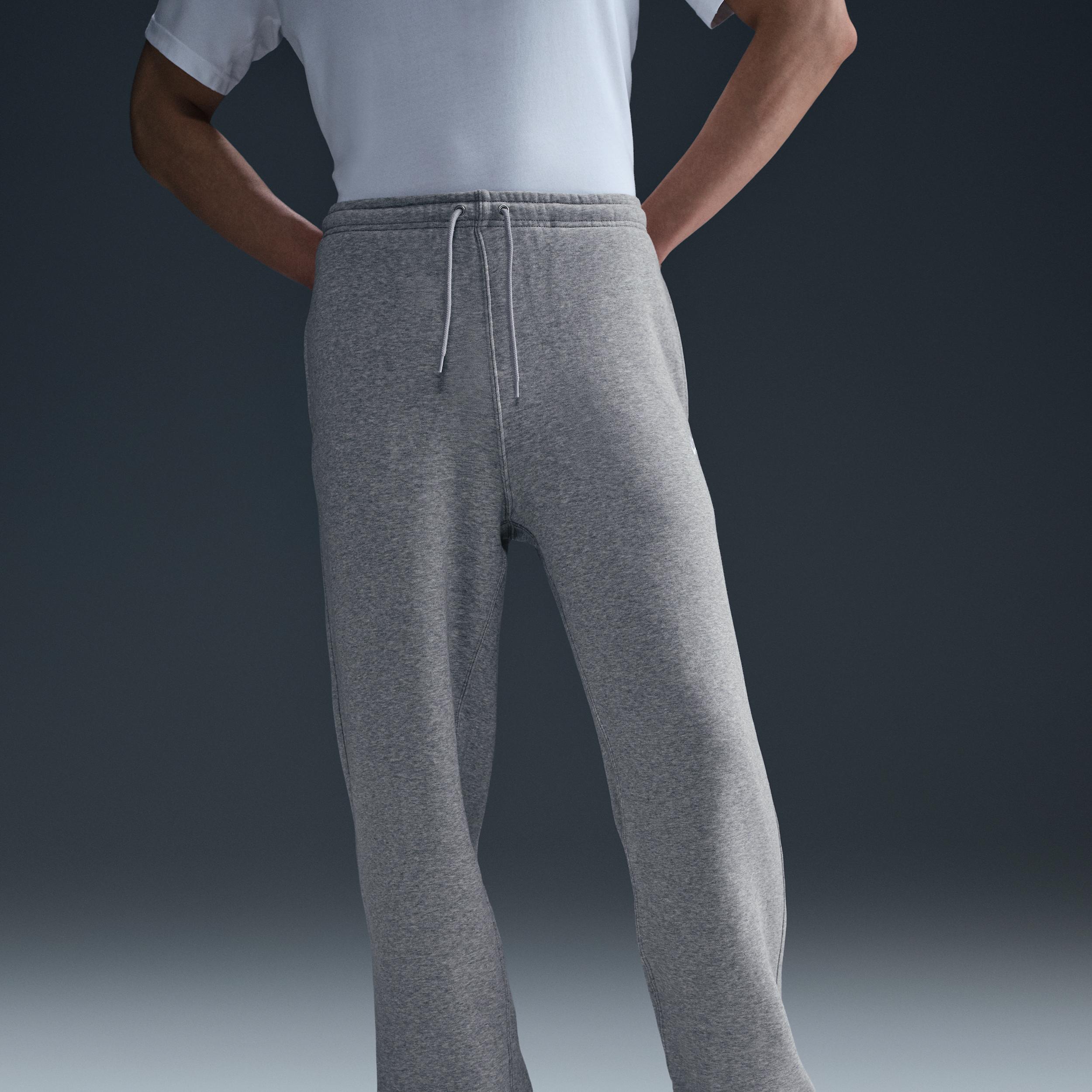 Nike Mens Club Open-Hem Fleece Pants | FN3730-063 Product Image