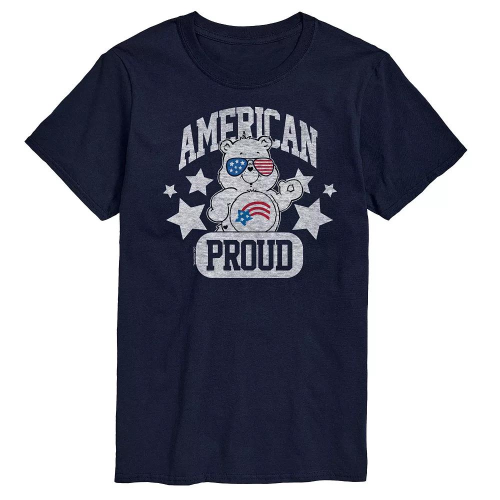 Men's Care Bears American Proud Graphic Tee,  Product Image