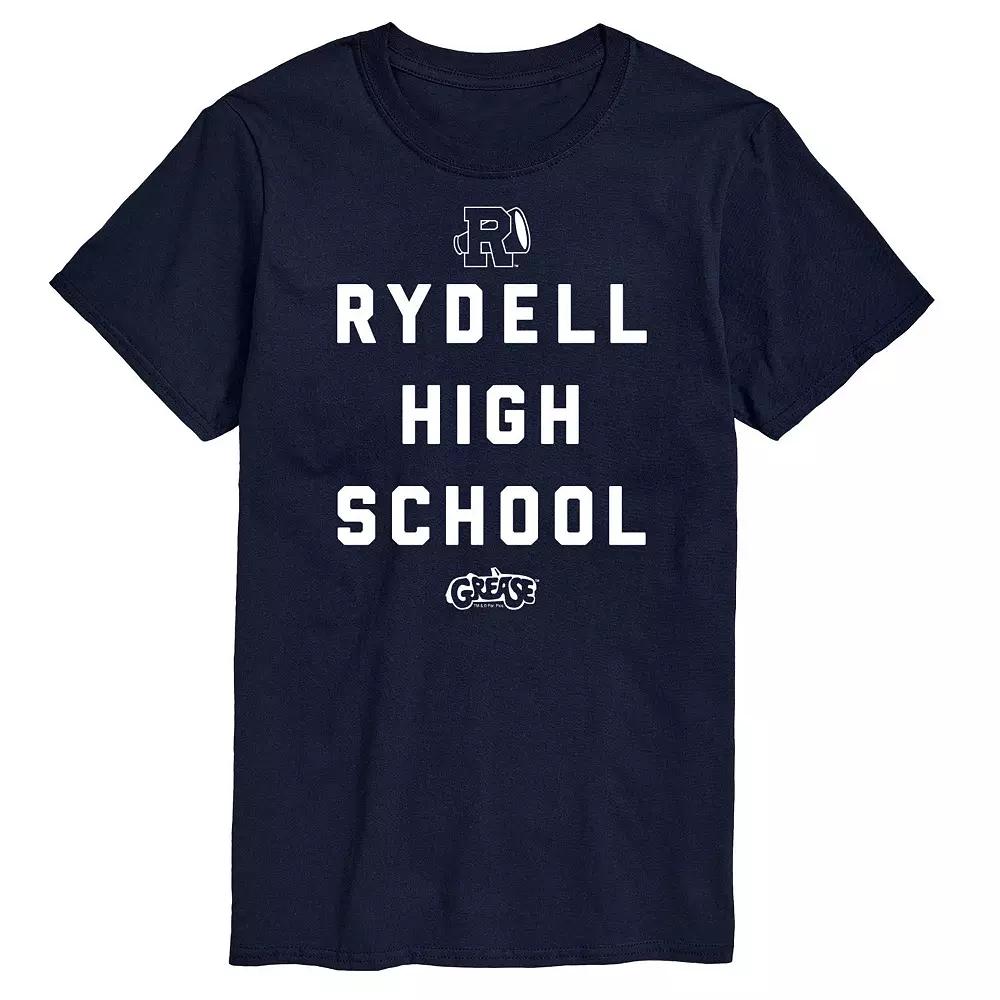 Big & Tall Grease Rydell High Graphic Tee, Men's,  Product Image