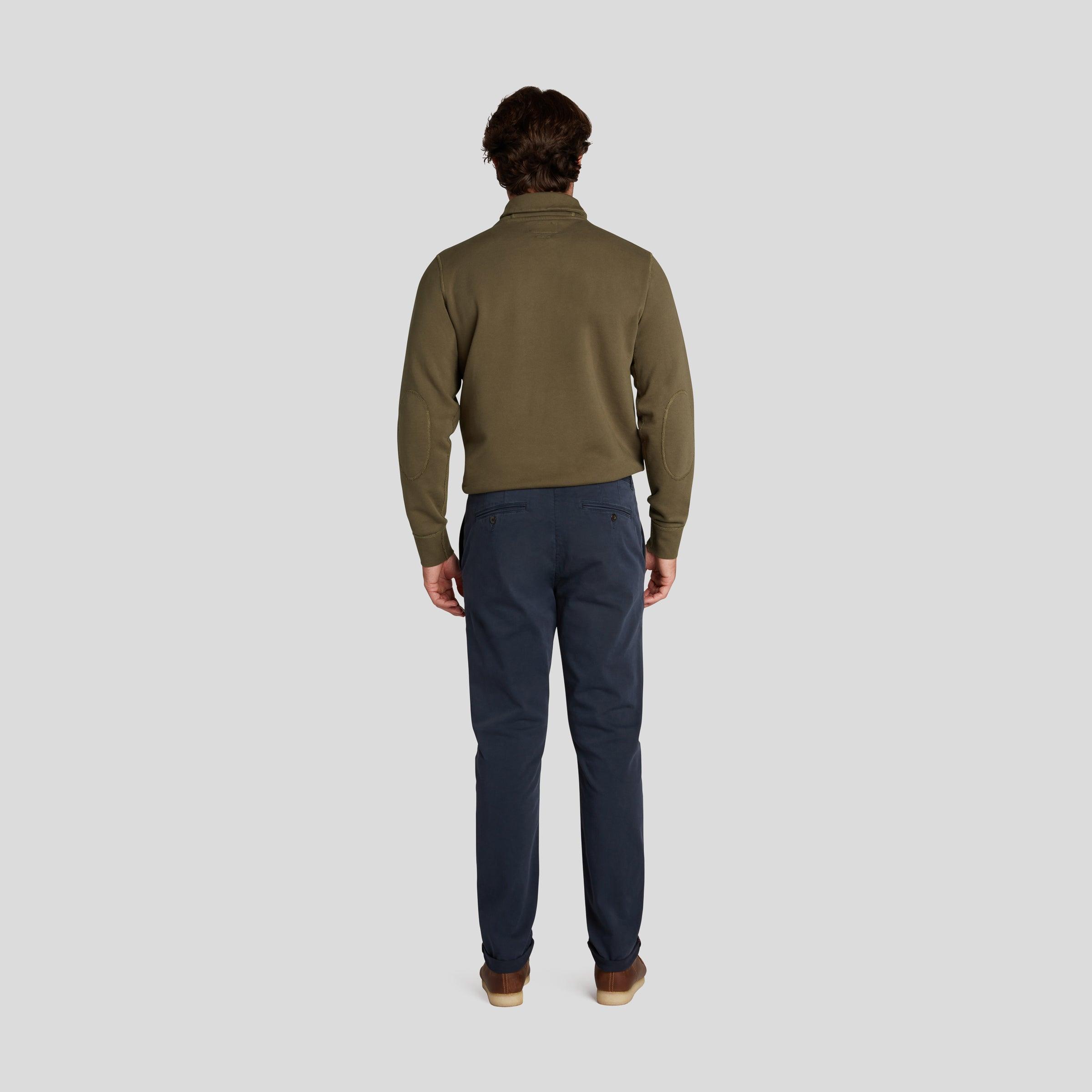 Precision Stretch Classic Fit Chino - Graphite Blue Product Image
