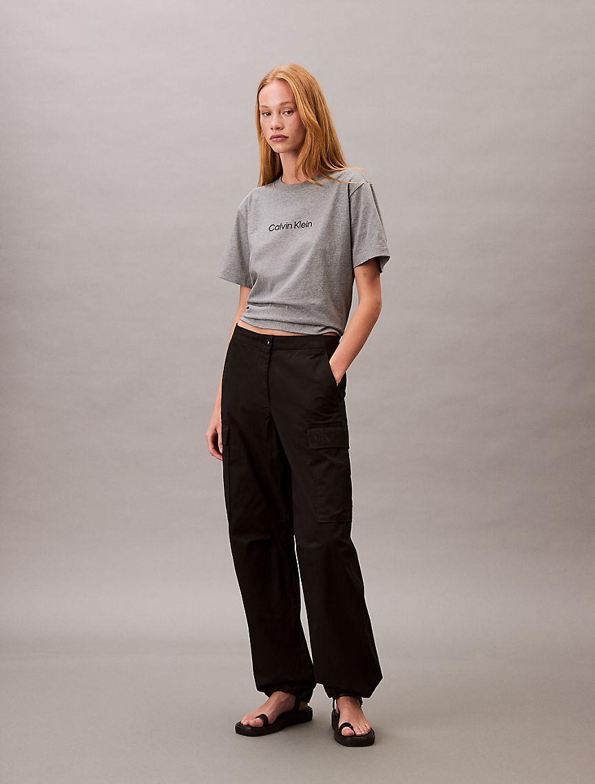 Cotton Twill Cargo Pants Product Image