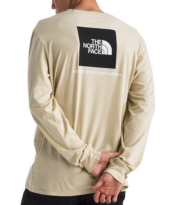 The North Face Long Sleeve Box NSE Logo Graphic T-Shirt Product Image