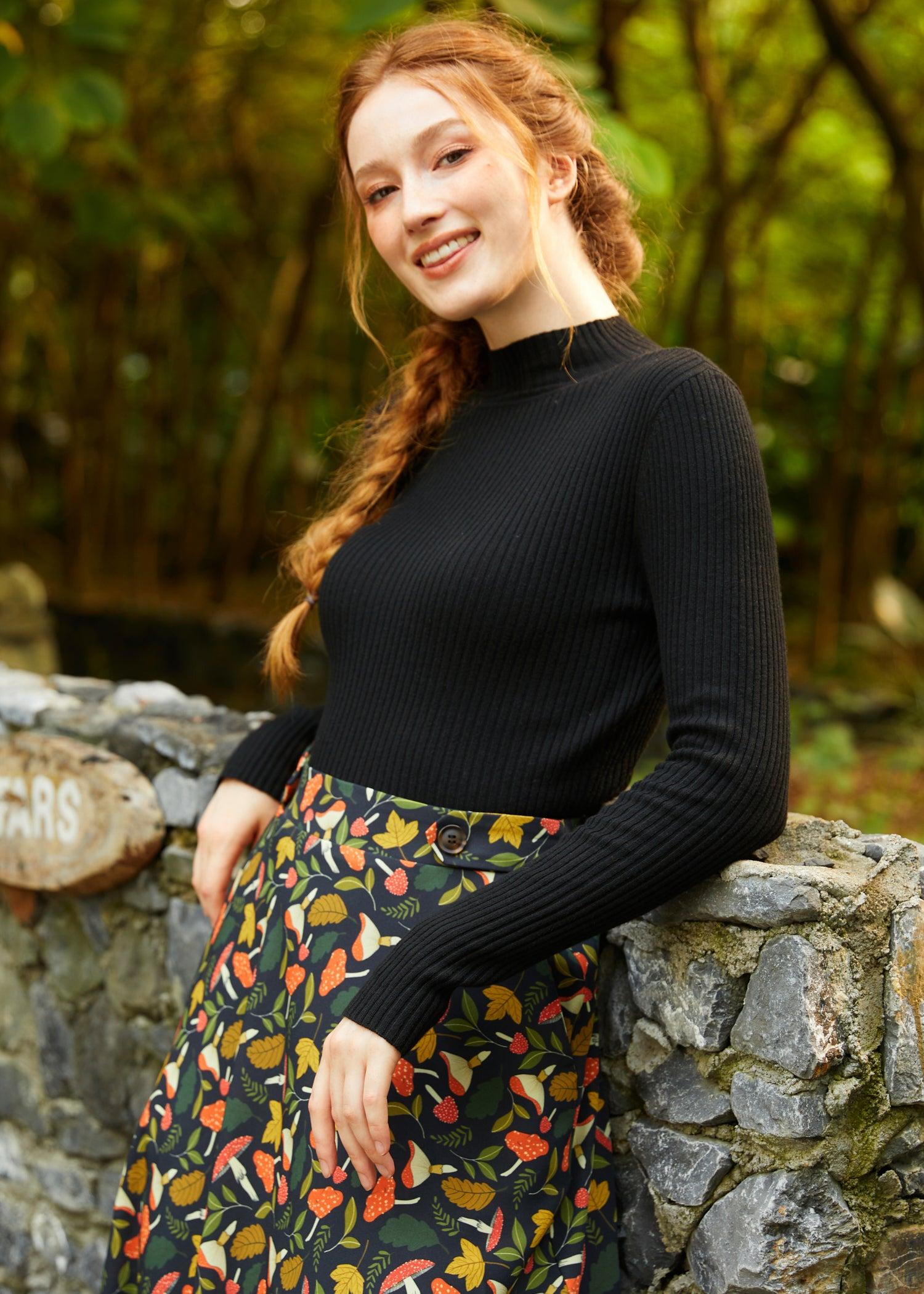 Downtown Dreamer Ribbed Turtleneck Product Image