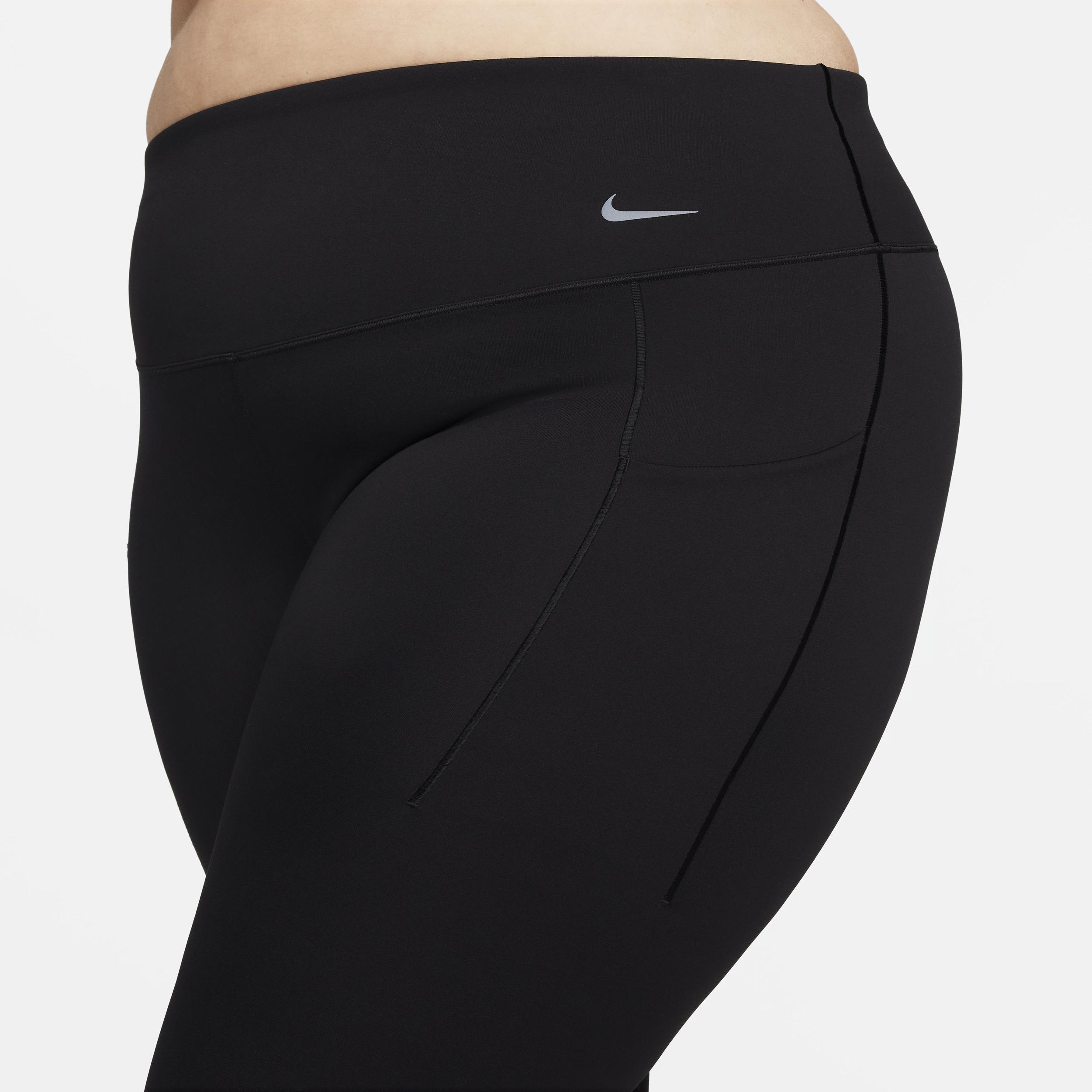 Nike Universa Women's High-Waisted 7/8 Leggings with No Front Seam (Plus Size) Product Image