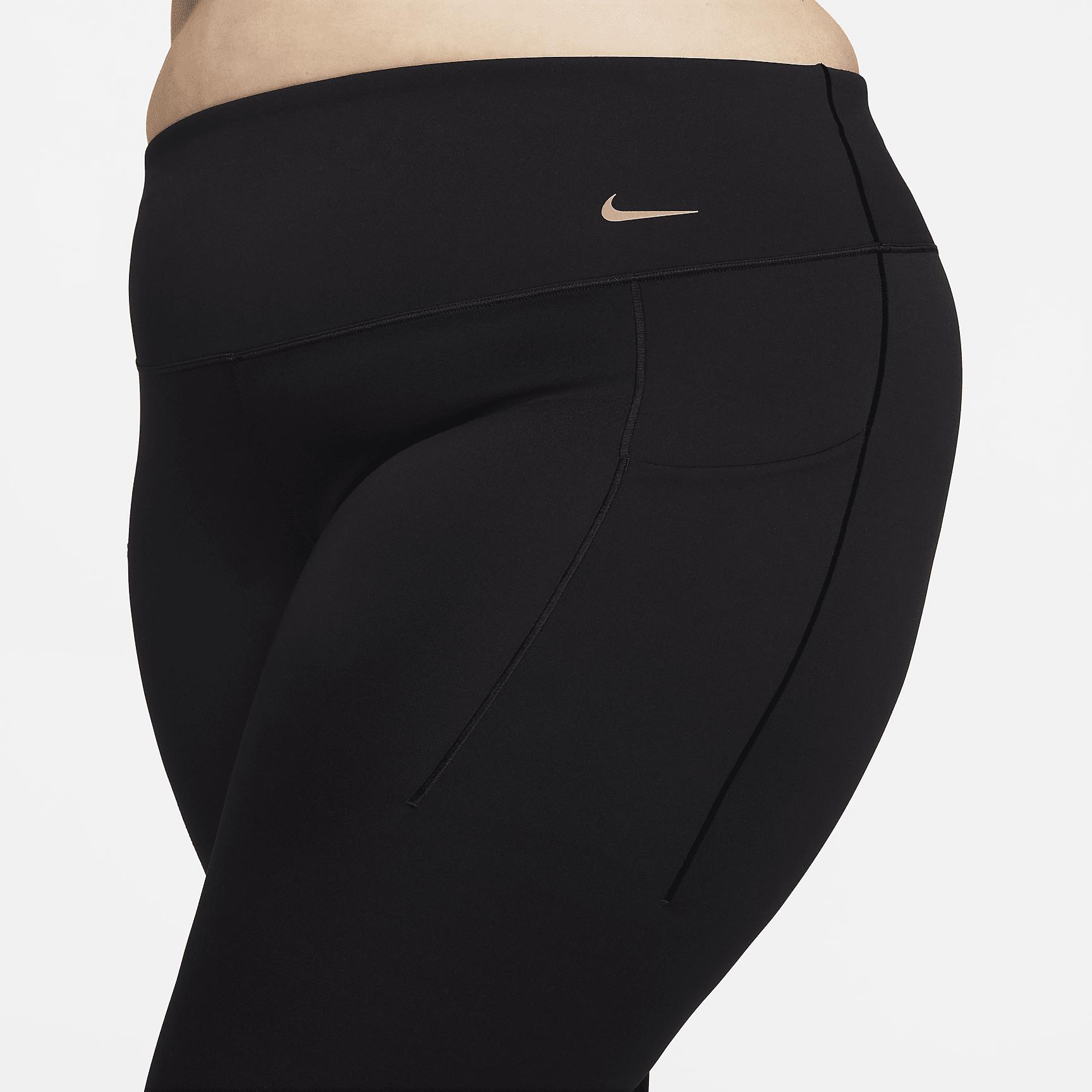 Nike Universa Women's High-Waisted 7/8 Leggings with No Front Seam (Plus Size) Product Image