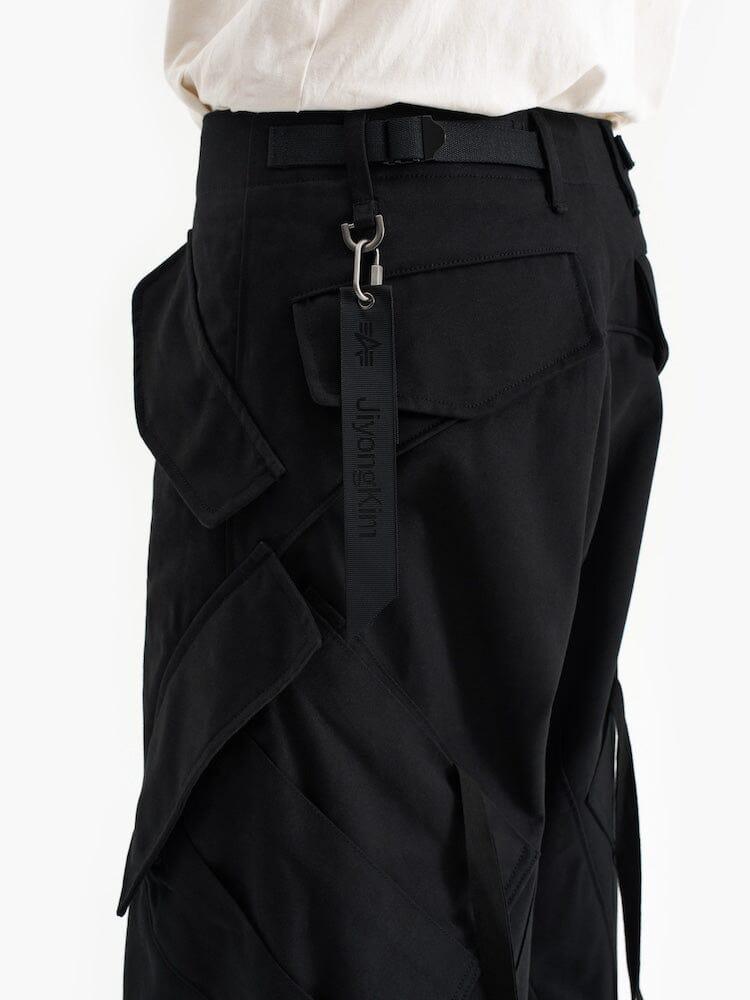 ALPHA X JIYONG KIM CURVED MULTI POCKET TROUSER Product Image