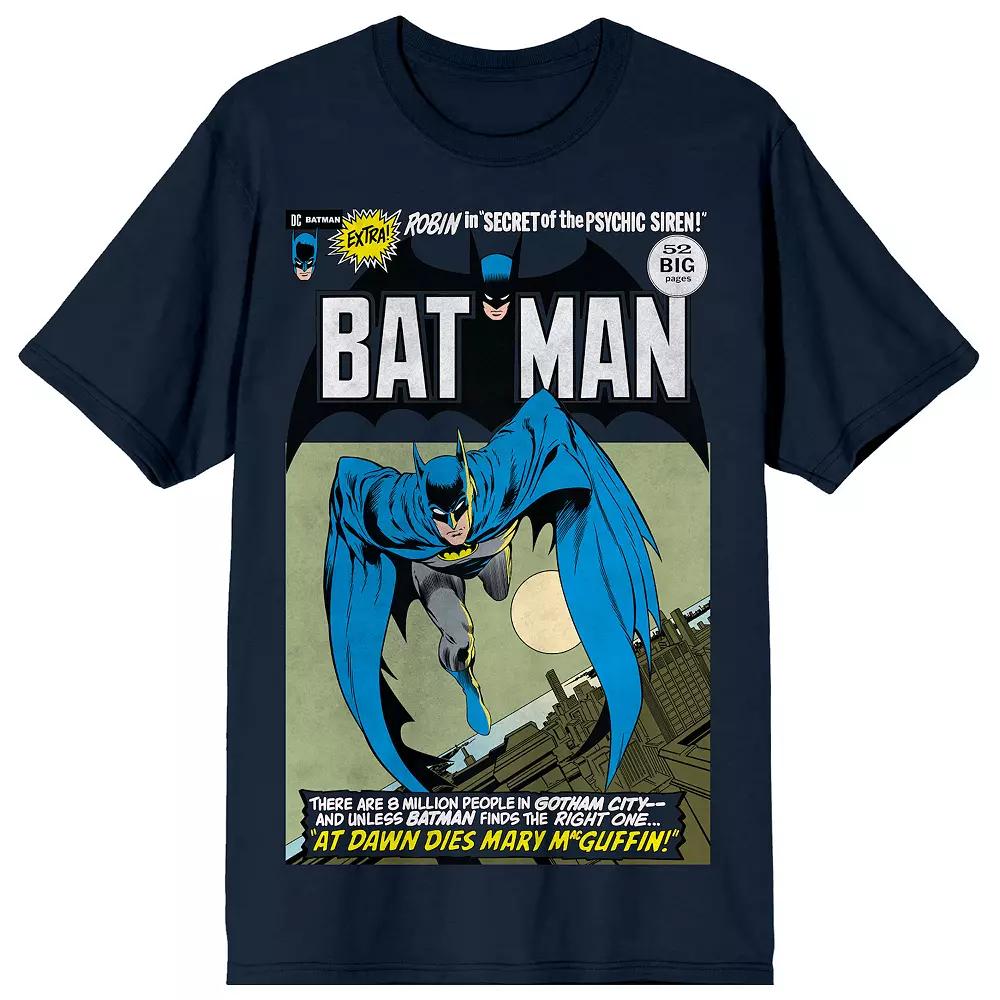 Men's Batman Leaping Into Action Retro Graphic Tee,  Product Image