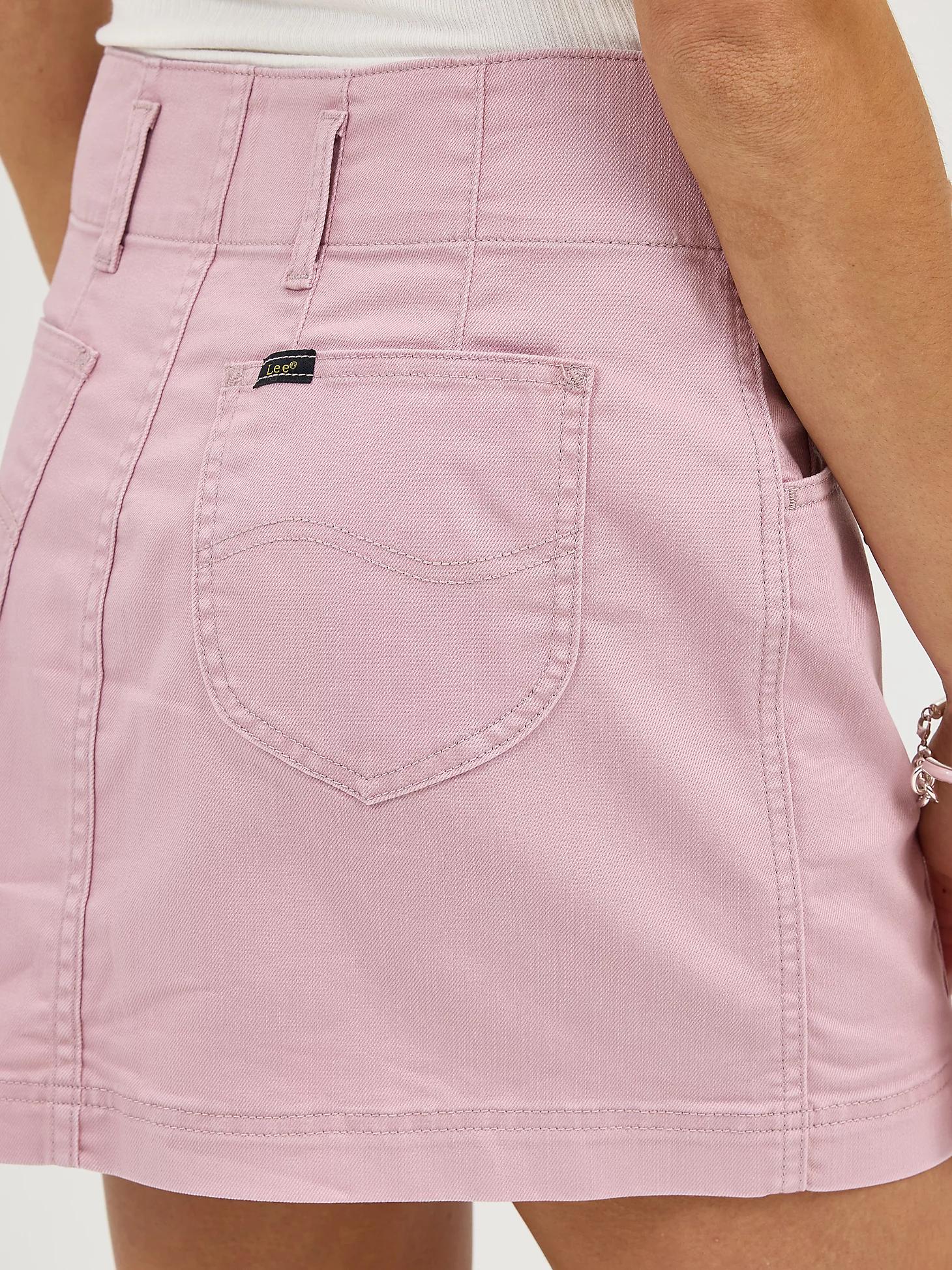 Women's High Rise Seamed Mini Skirt | Women's Skirts & Dresses | Lee® Product Image