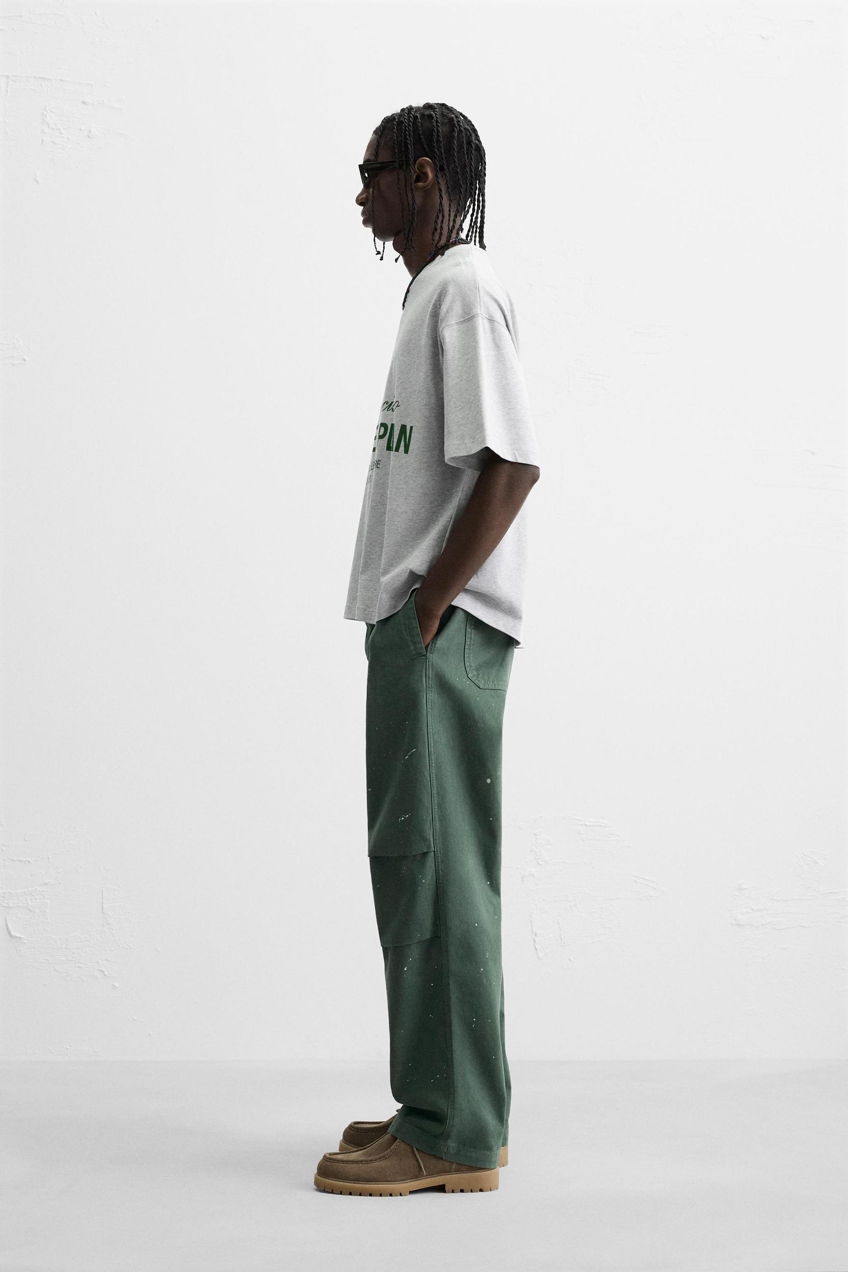 TEXT PRINT T-SHIRT Product Image