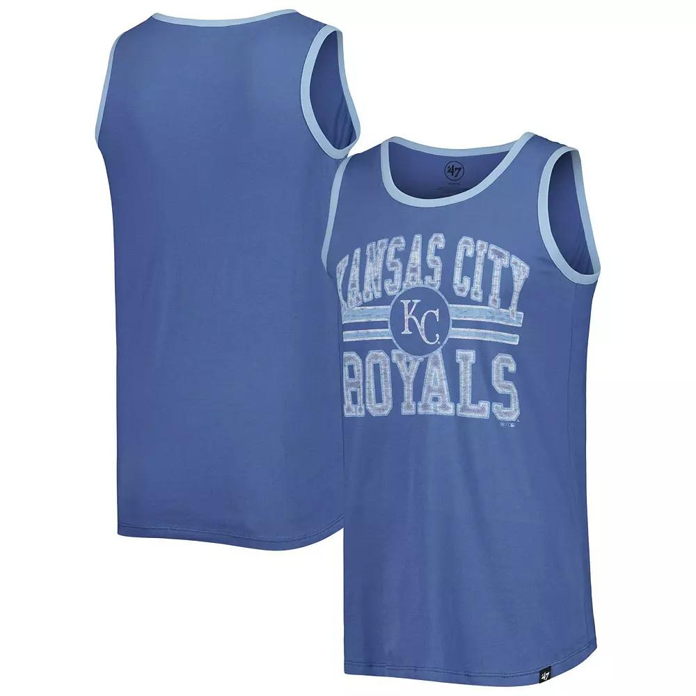 Men's '47 Royal Kansas City Royals Winger Franklin Tank Top,  Product Image