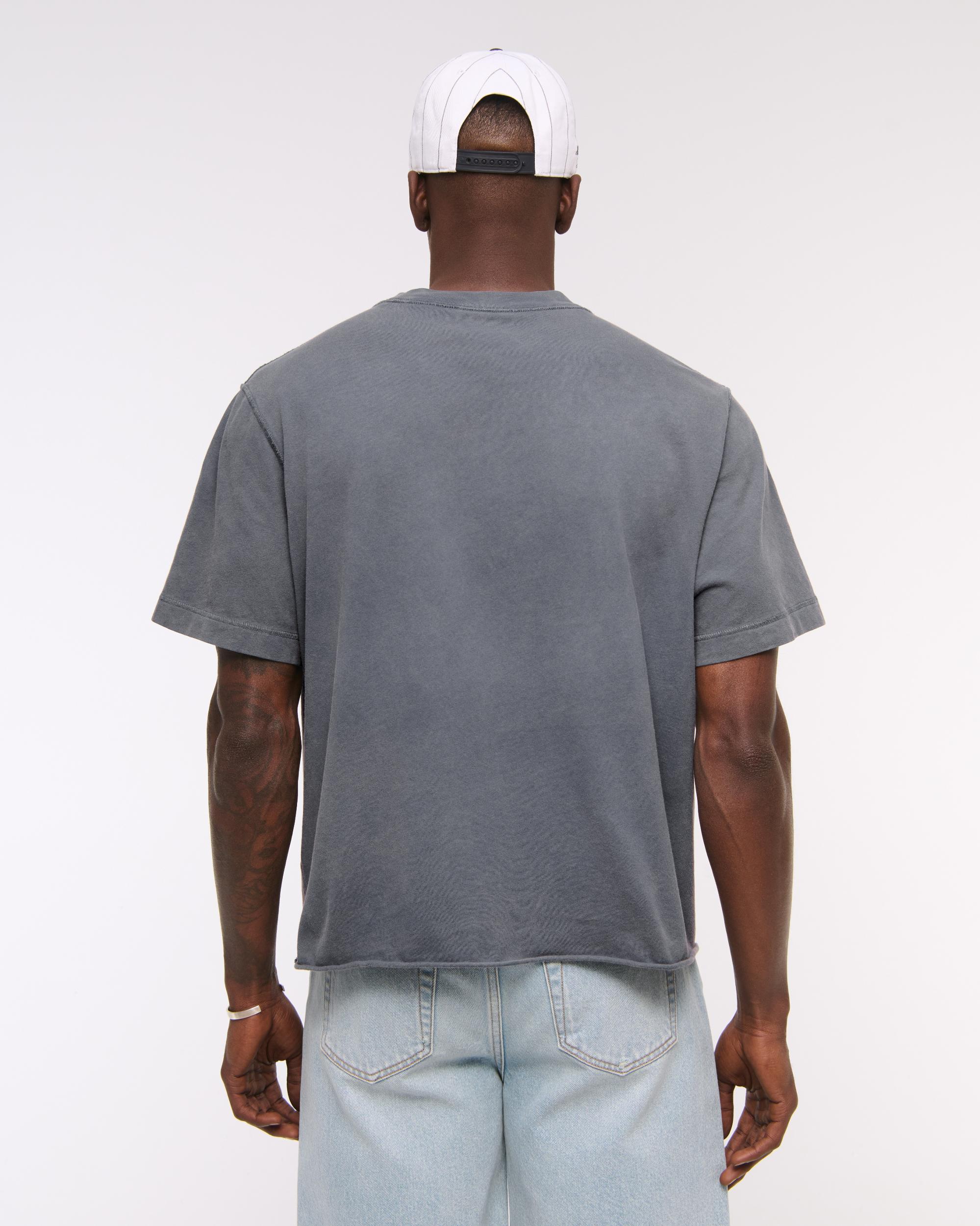Vintage-Inspired Cropped Tee Product Image