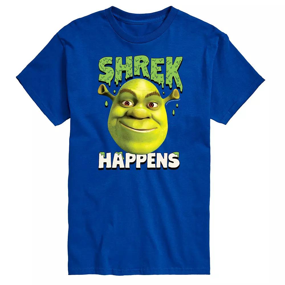 Big & Tall Shrek Happens Tee, Men's,  Product Image