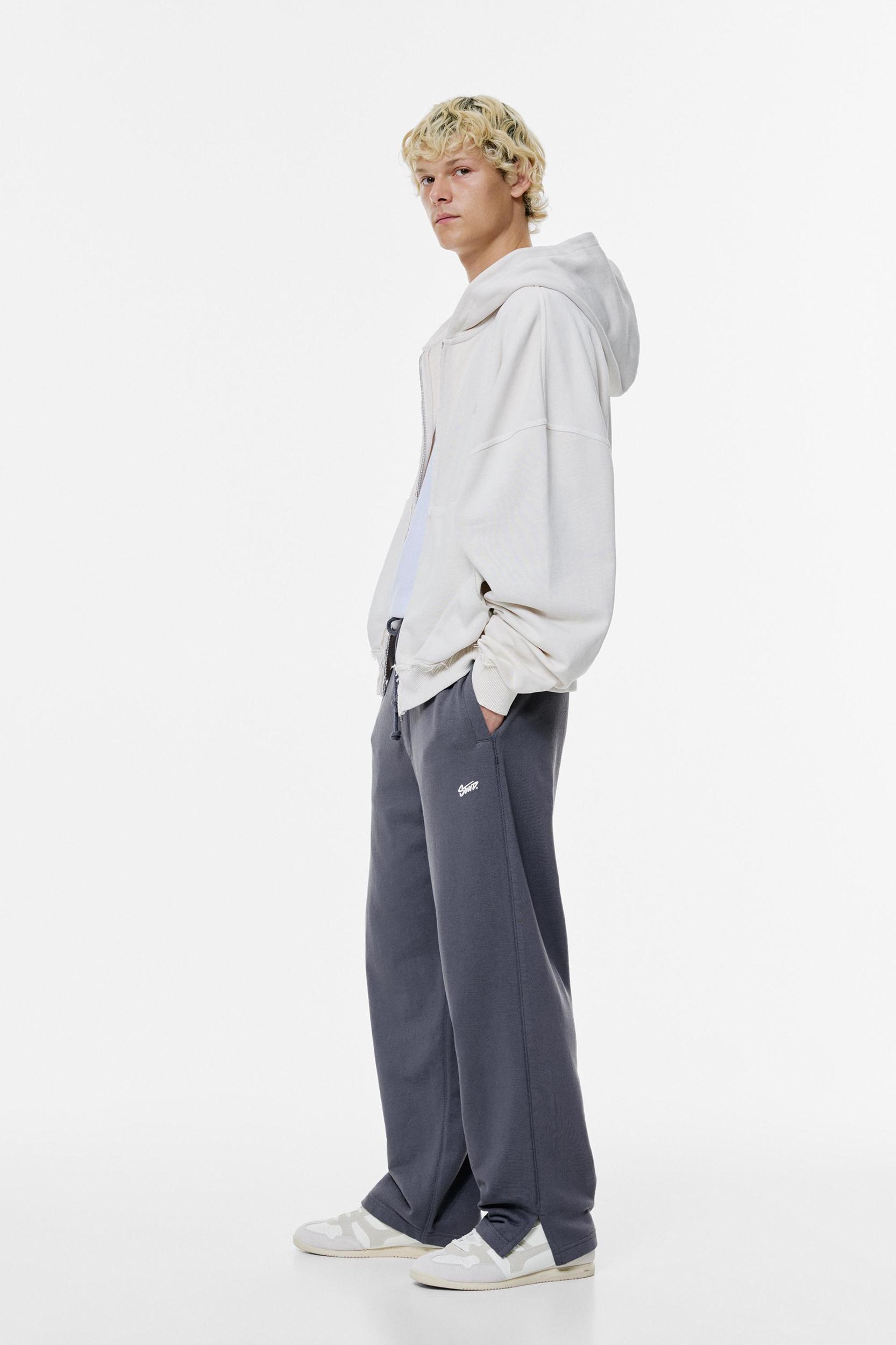 Jogger sweatpants with slits Product Image