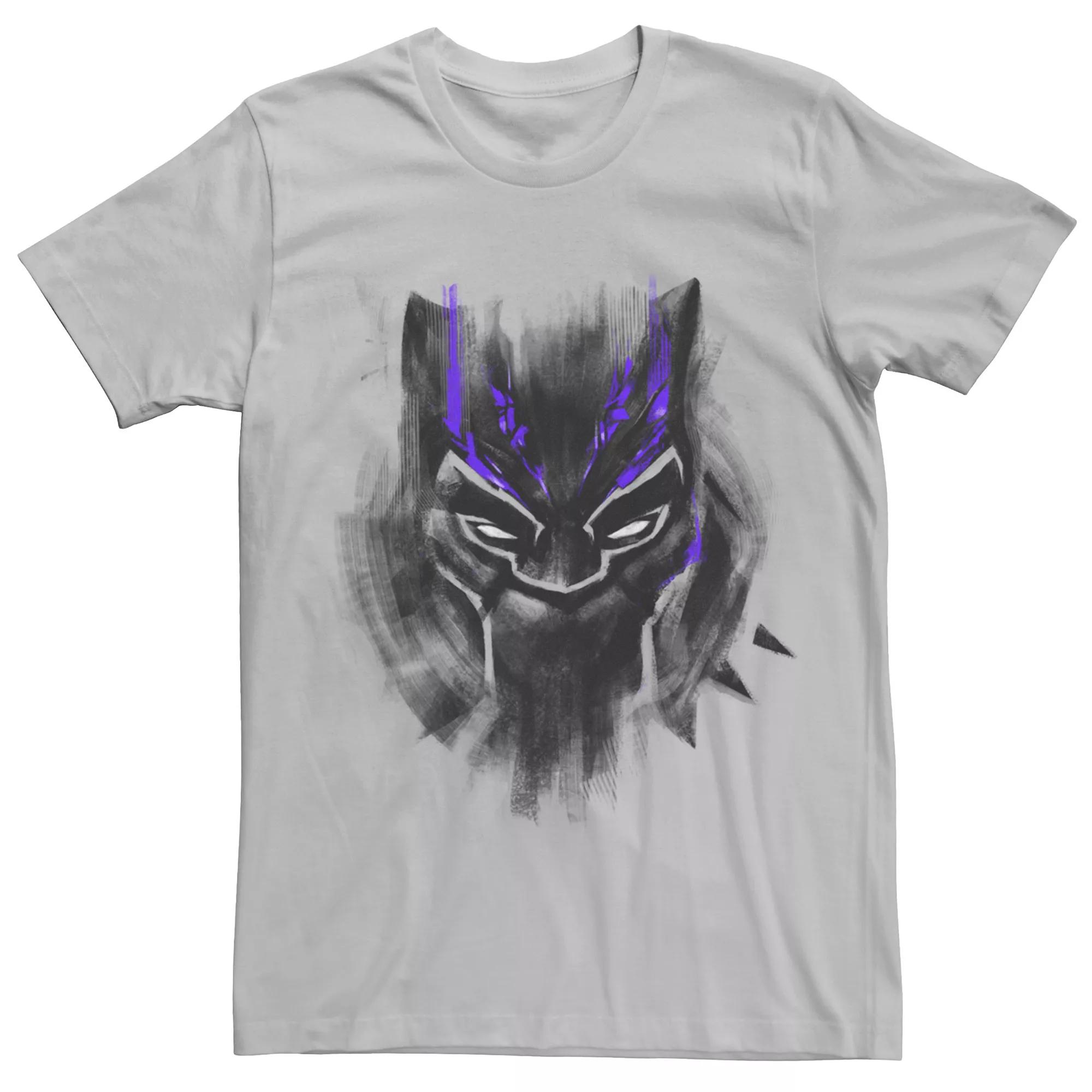 Men's Marvel Comics Black Panther Watercolor Tee,  Product Image