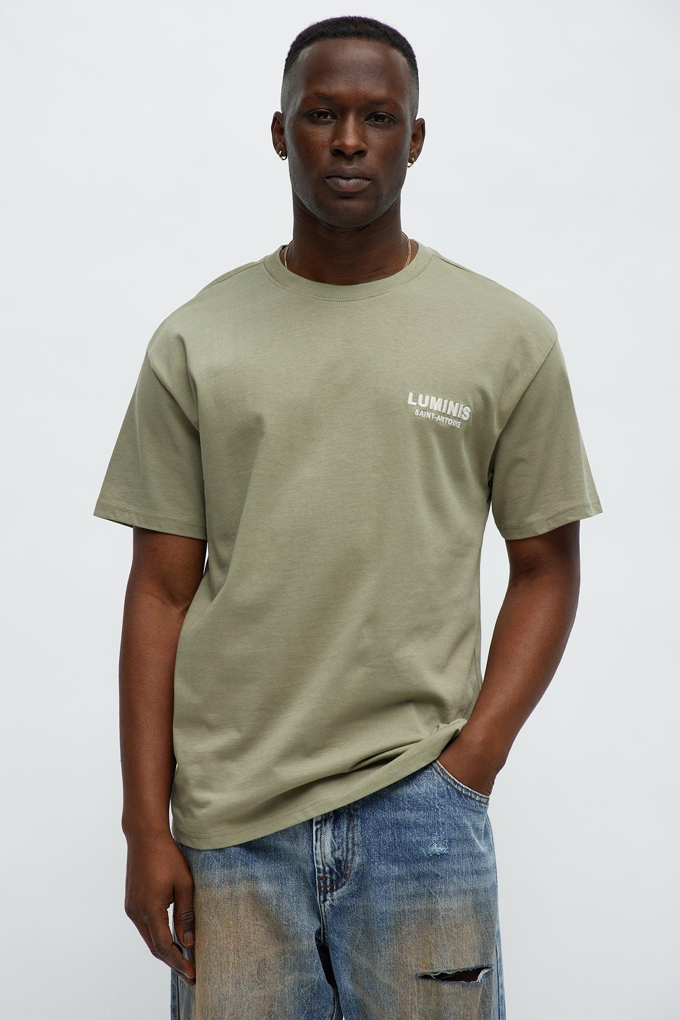 Luminis Saint Antoine Short Sleeve Tee - Sage Male Product Image