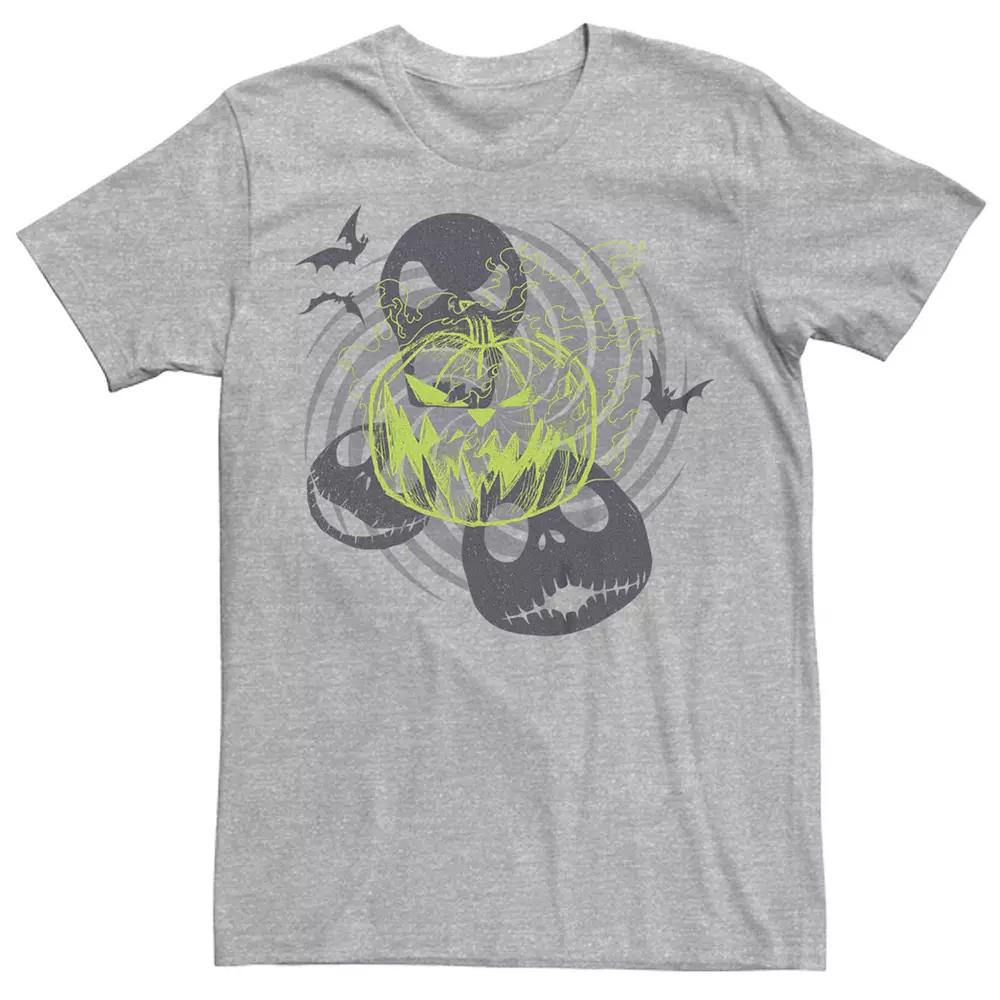 Men's The Nightmare Before Christmas Scream Swirl Graphic Tee,  Product Image