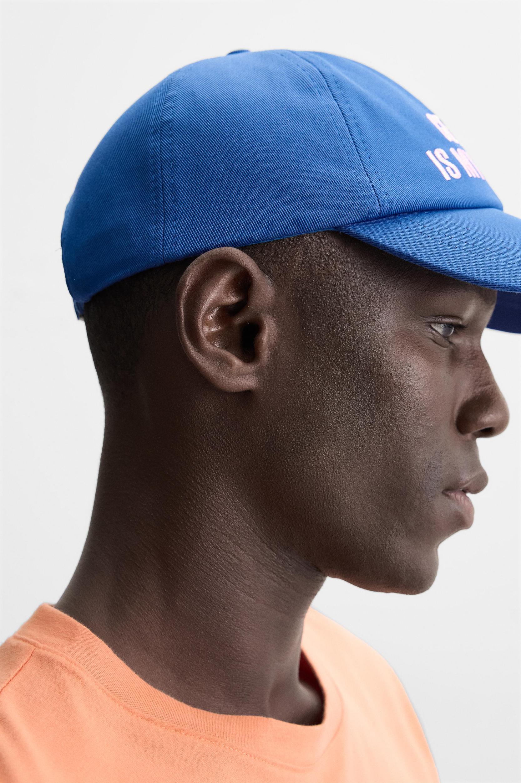 EMBROIDERED TEXT CAP Product Image