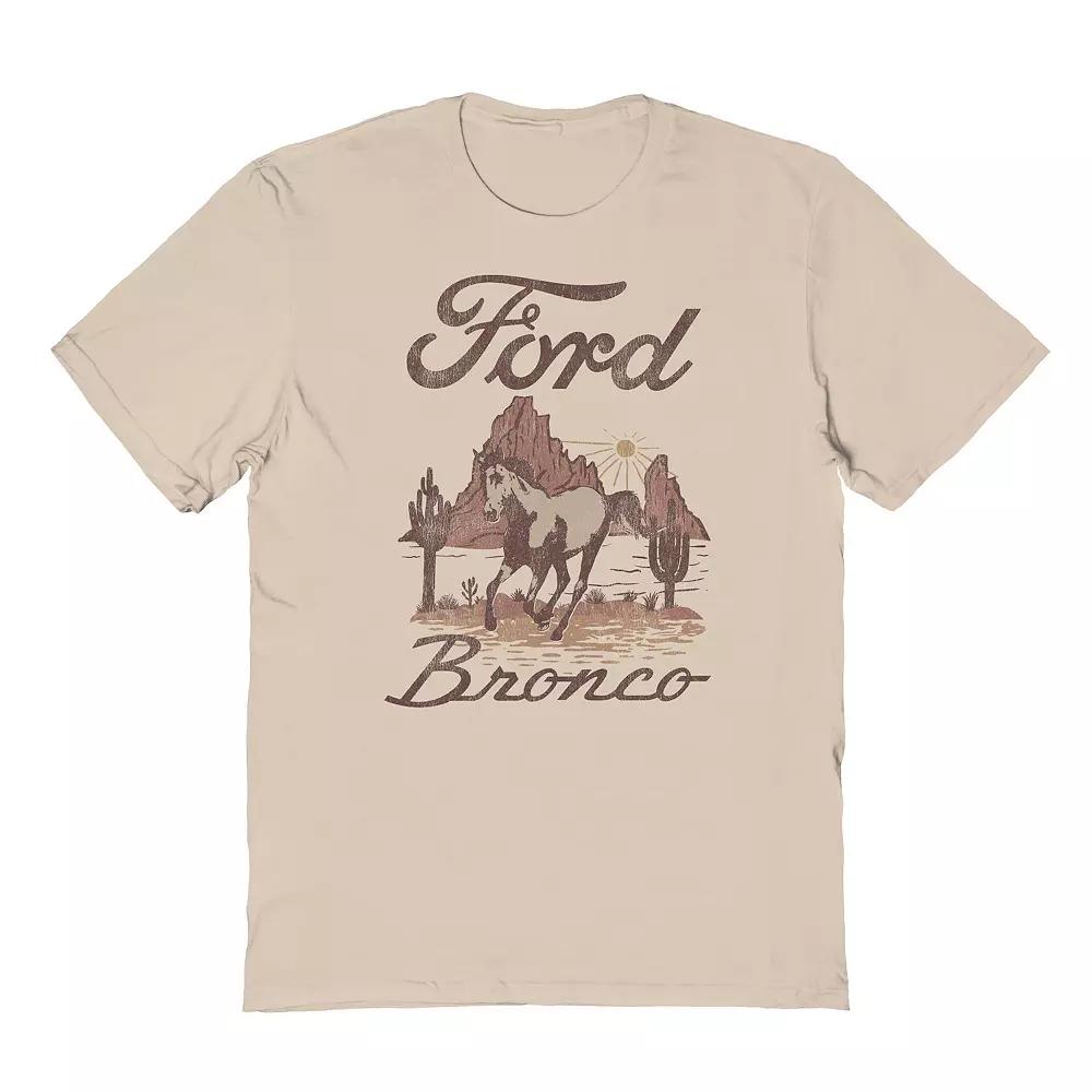 Men's Bronco Bro Graphic Tee, Size: XL, Brown Product Image