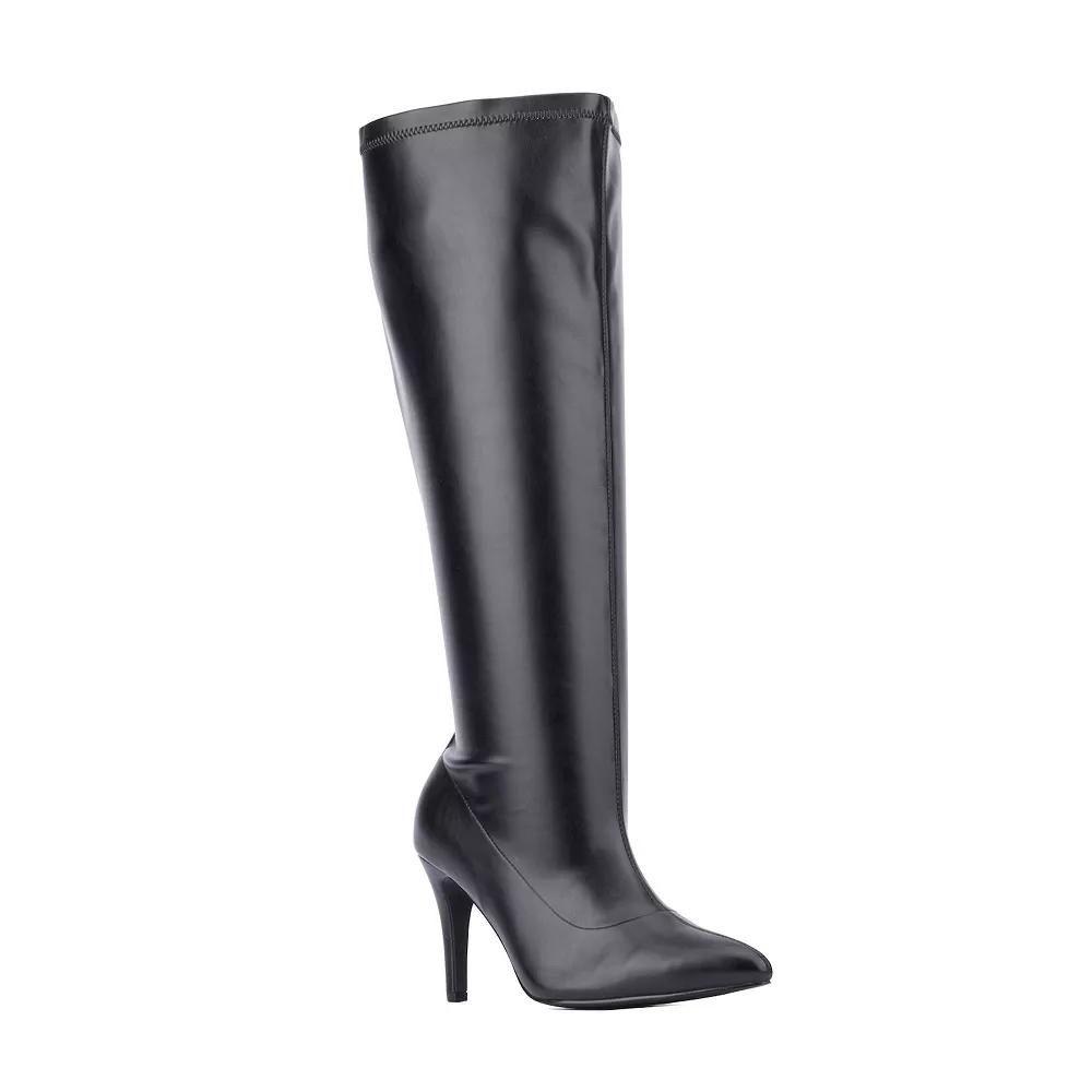 Fashion to Figure Selena Womens Wide Width Knee High Boots Product Image