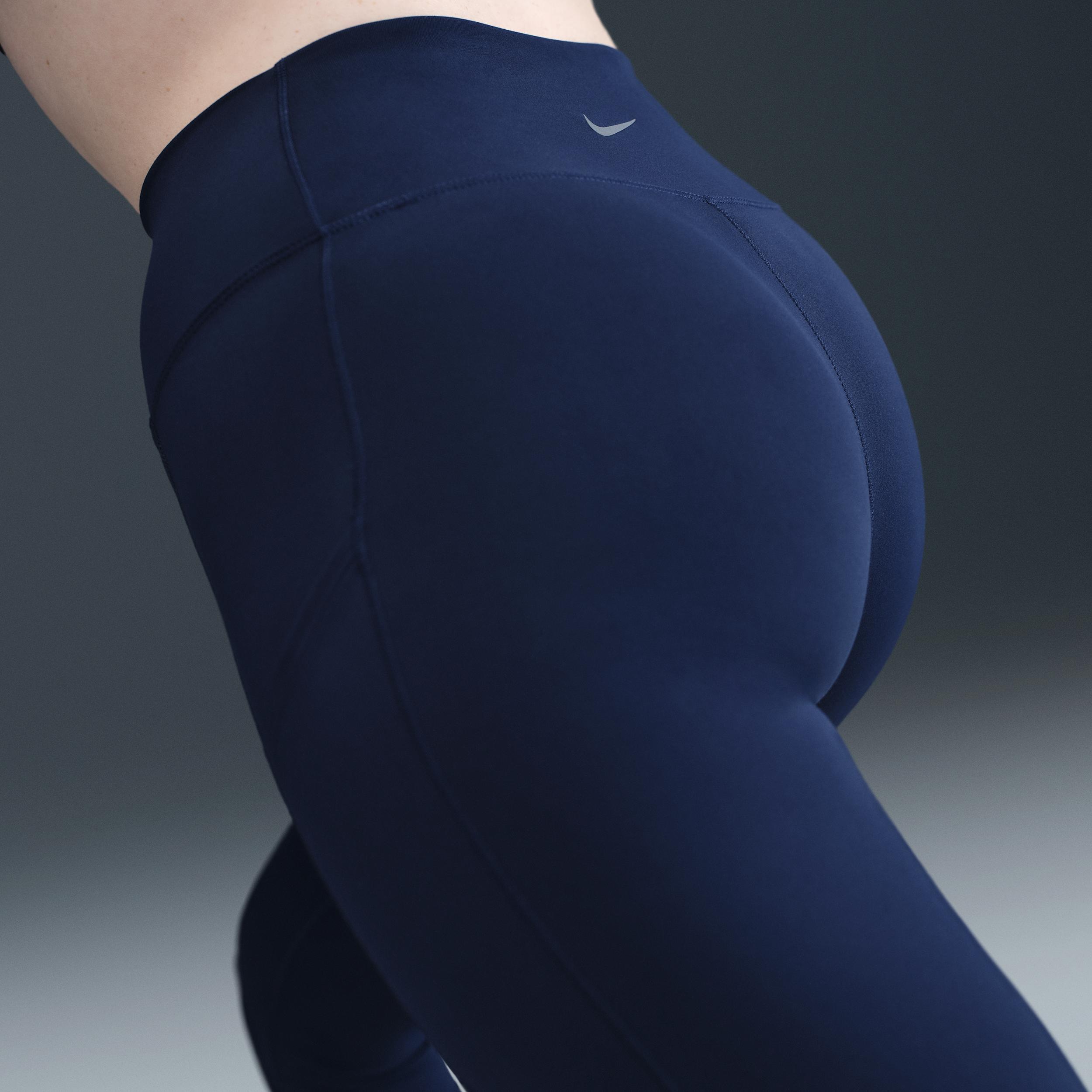Nike Womens One High-Waisted 7/8 Leggings with Pockets | FN3241-410 Product Image