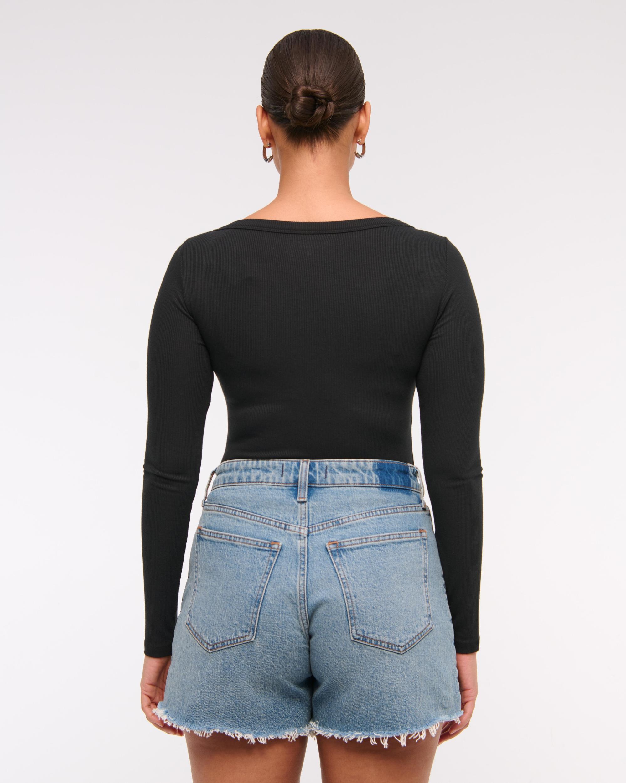 Curve Love High Rise Dad Short Product Image