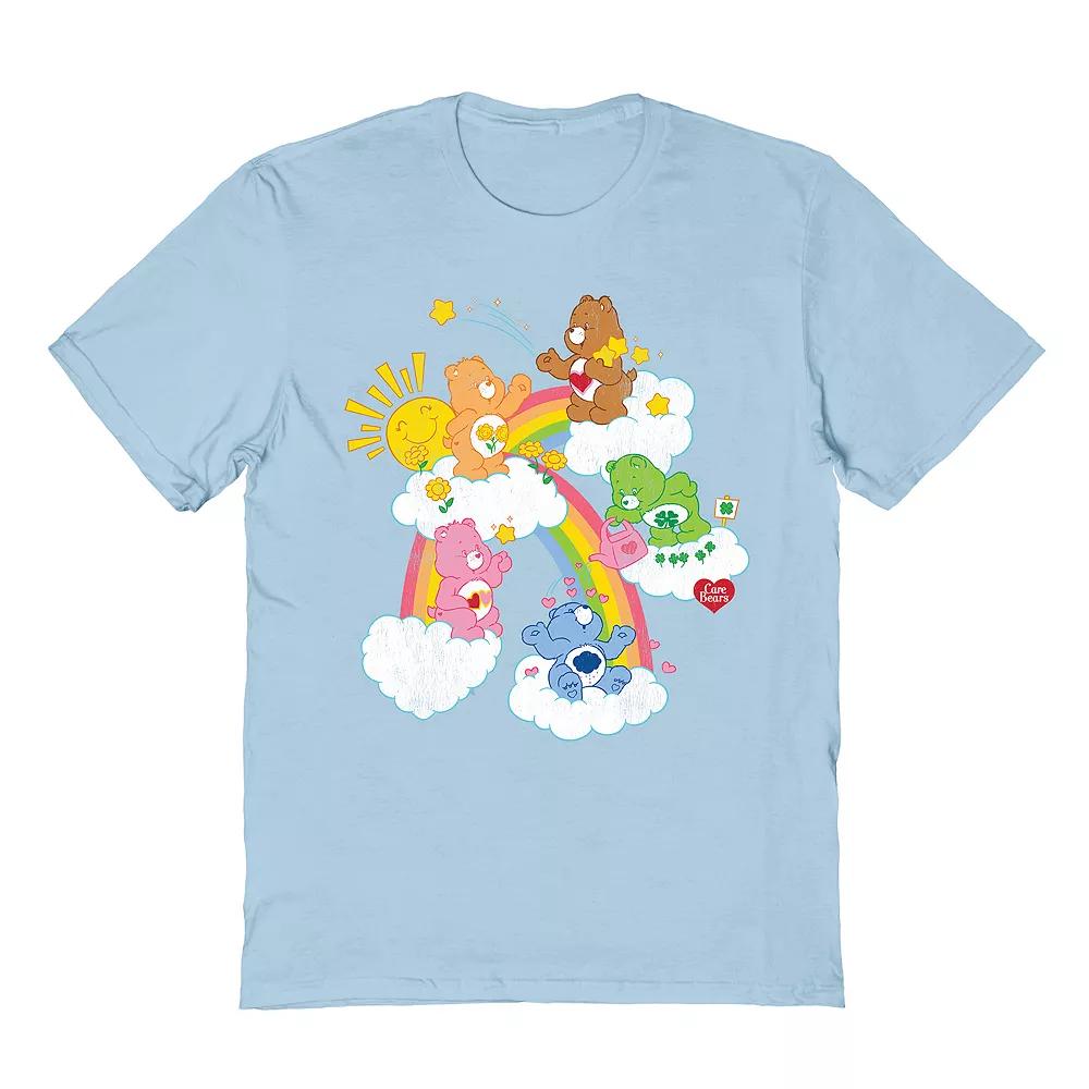 Men's Care Bear T-Shirt, Size: Medium, Light Blue Product Image