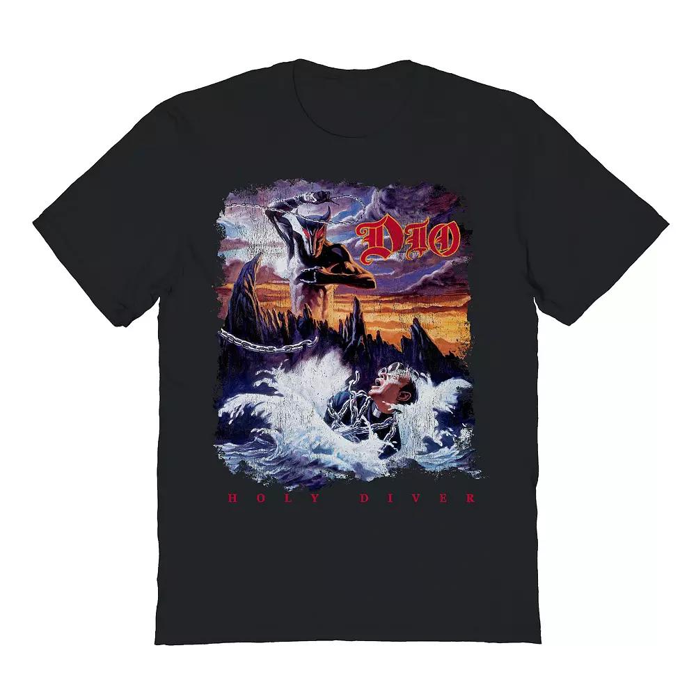 Men's Diver Cover Art Graphic Tee, Size: Small, Black Product Image