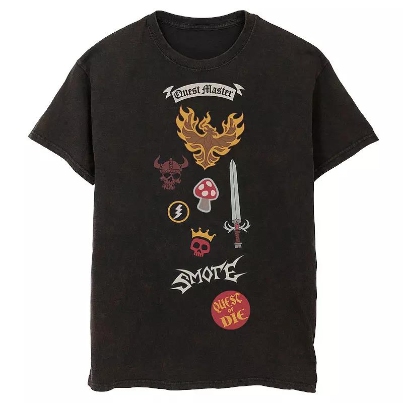 Men's Disney Pixar Onward Barley Vest Patches Tee,  Product Image