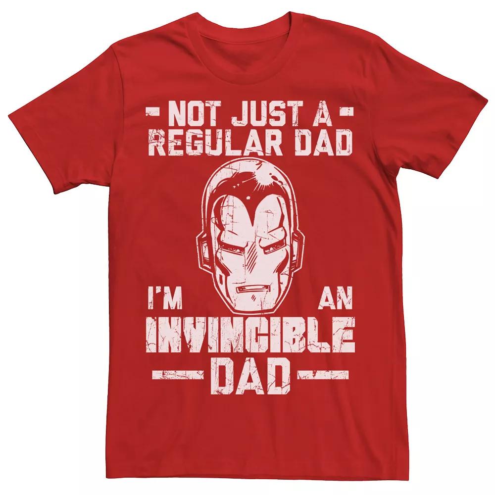 Men's Marvel Iron Man "Invincible Dad" Graphic Tee,  Product Image