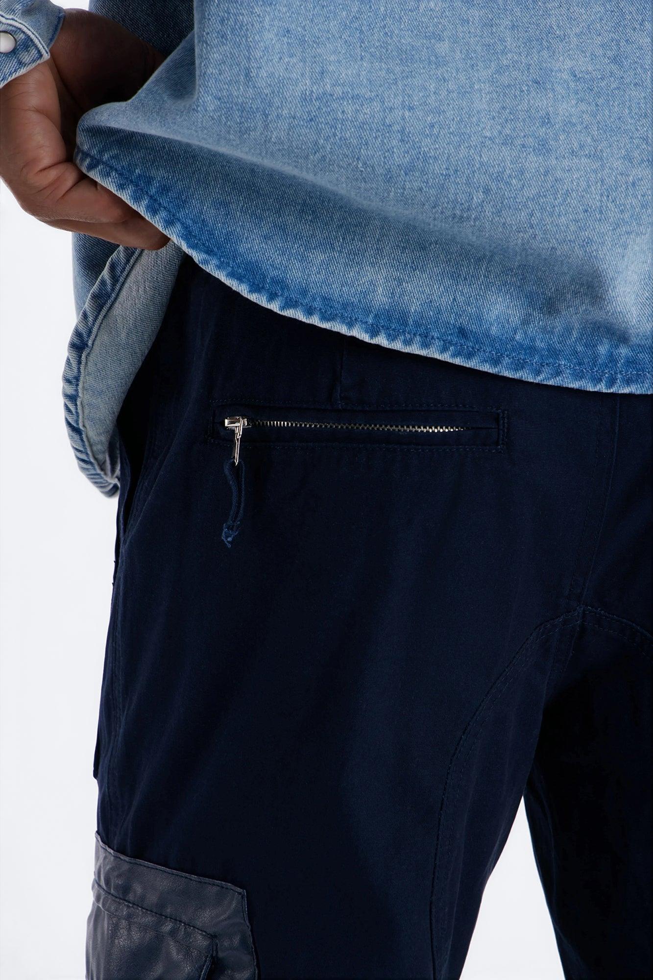 Straight Citadel Expedition Cargo Pant - Blue Male Product Image