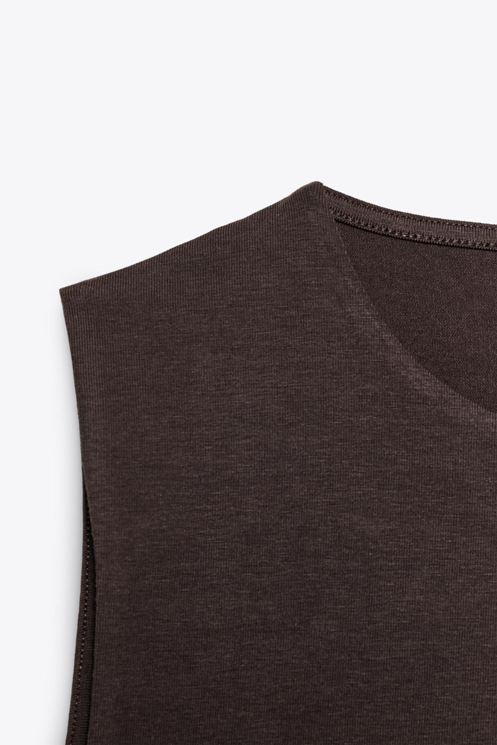 COTTON CROPPED TOP Product Image