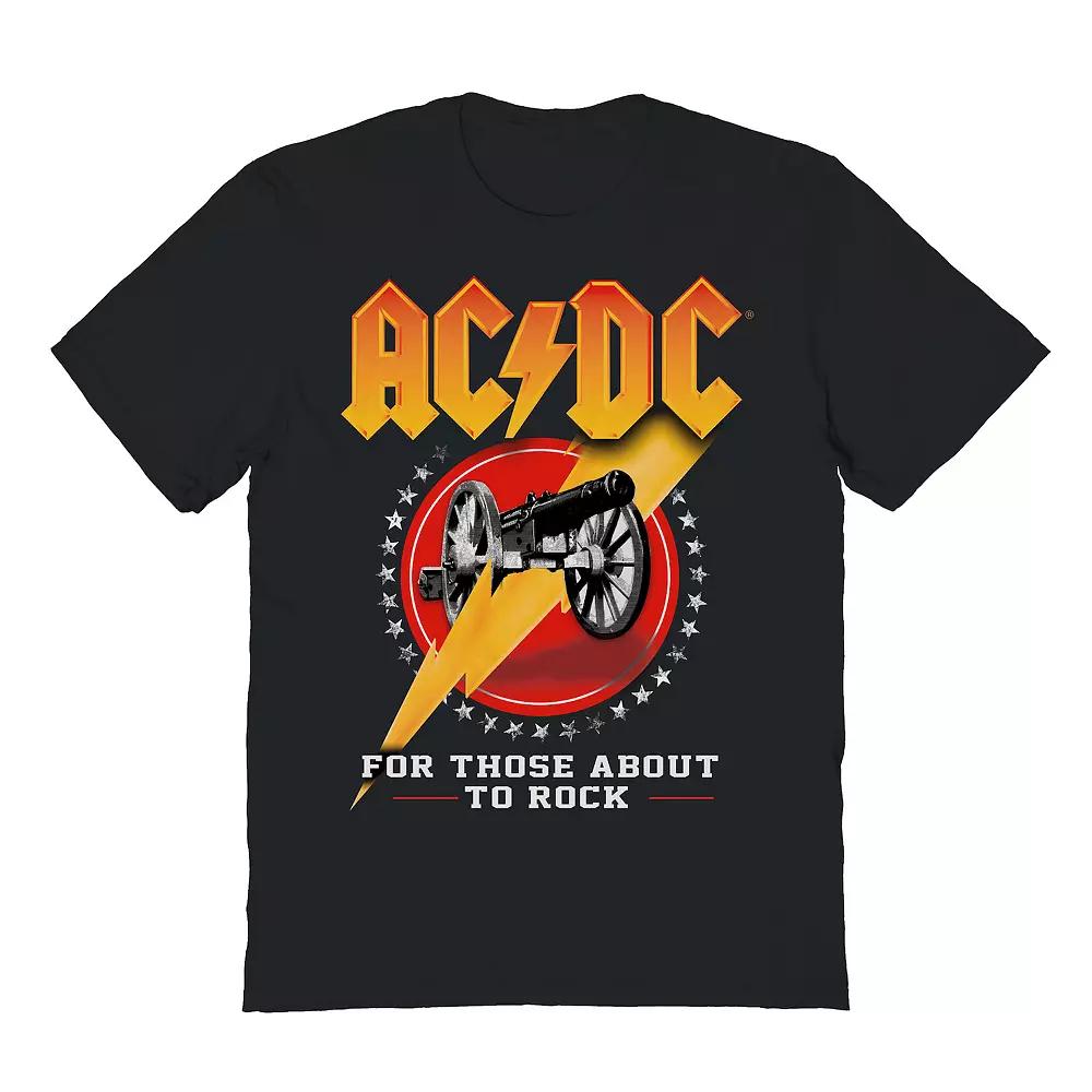 Men's About To Rock Graphic T-Shirt, Size: Large, Black Product Image