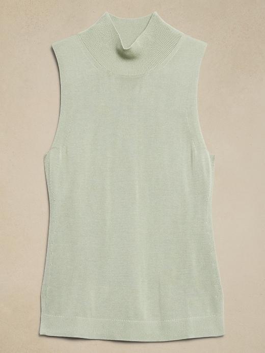 Mock-Neck Sweater Tank Product Image