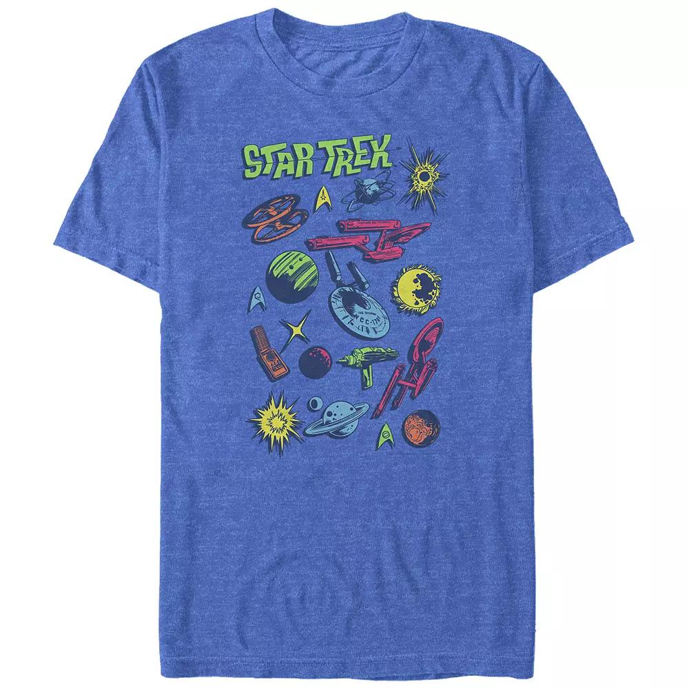Big & Tall Star Trek Pop Color Icons Graphic Tee, Men's,  Product Image