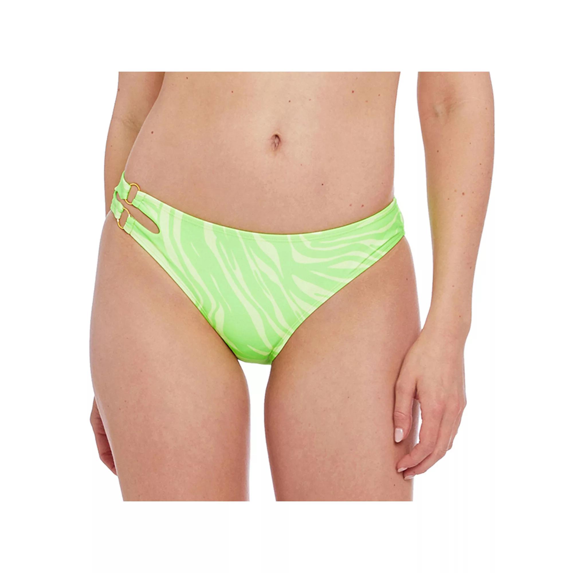 Juniors' Cyn & Luca Side-Ring Cut-Out Bikini Bottoms, Women's,  Product Image