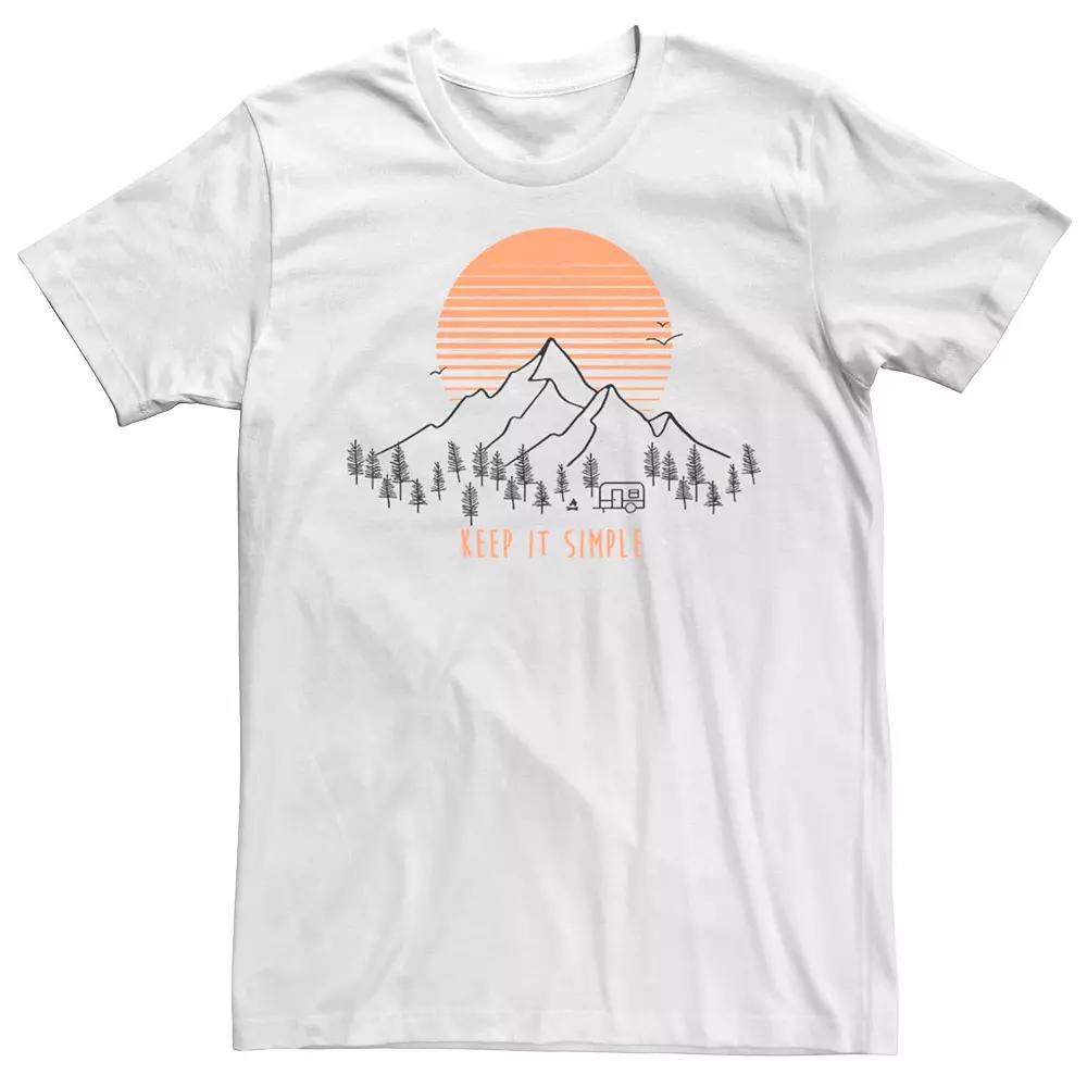 Men's Keep It Simple Camping Tee,  Product Image