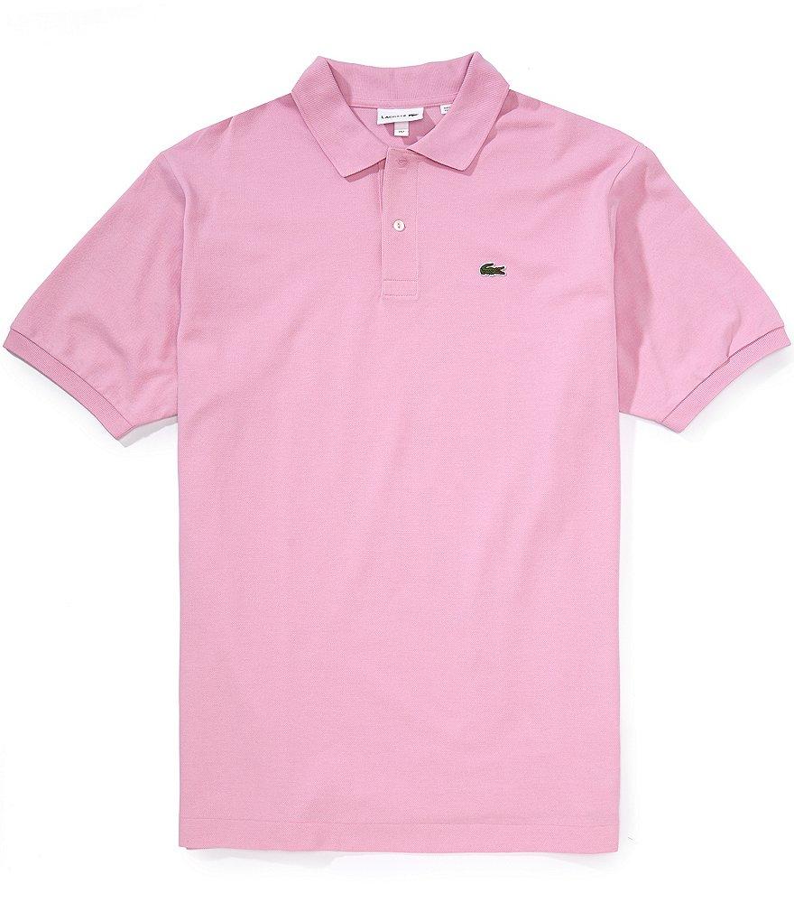 Lacoste Big & Tall Solid Pique Short Sleeve Polo Shirt Product Image