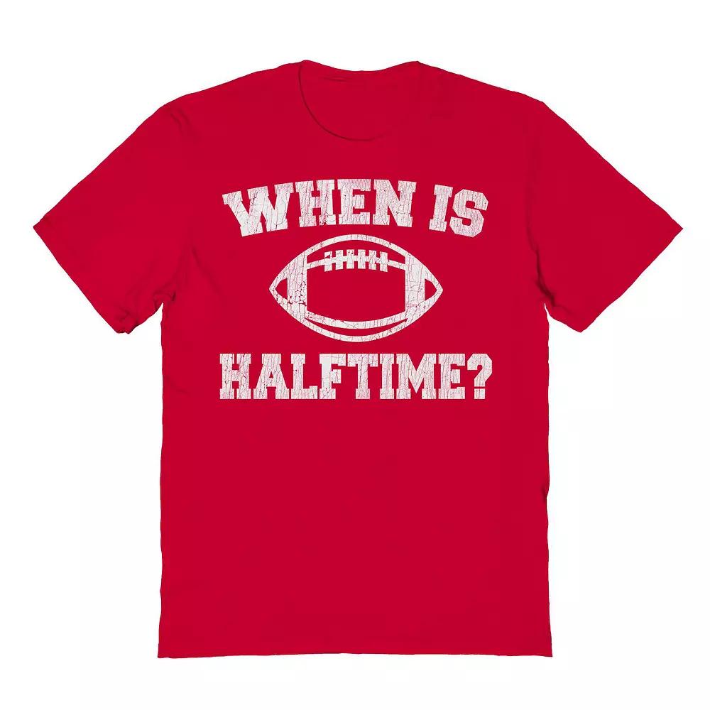 Men's Duke & Sons When Is Halftime Graphic Tee, Adult Unisex,  Product Image