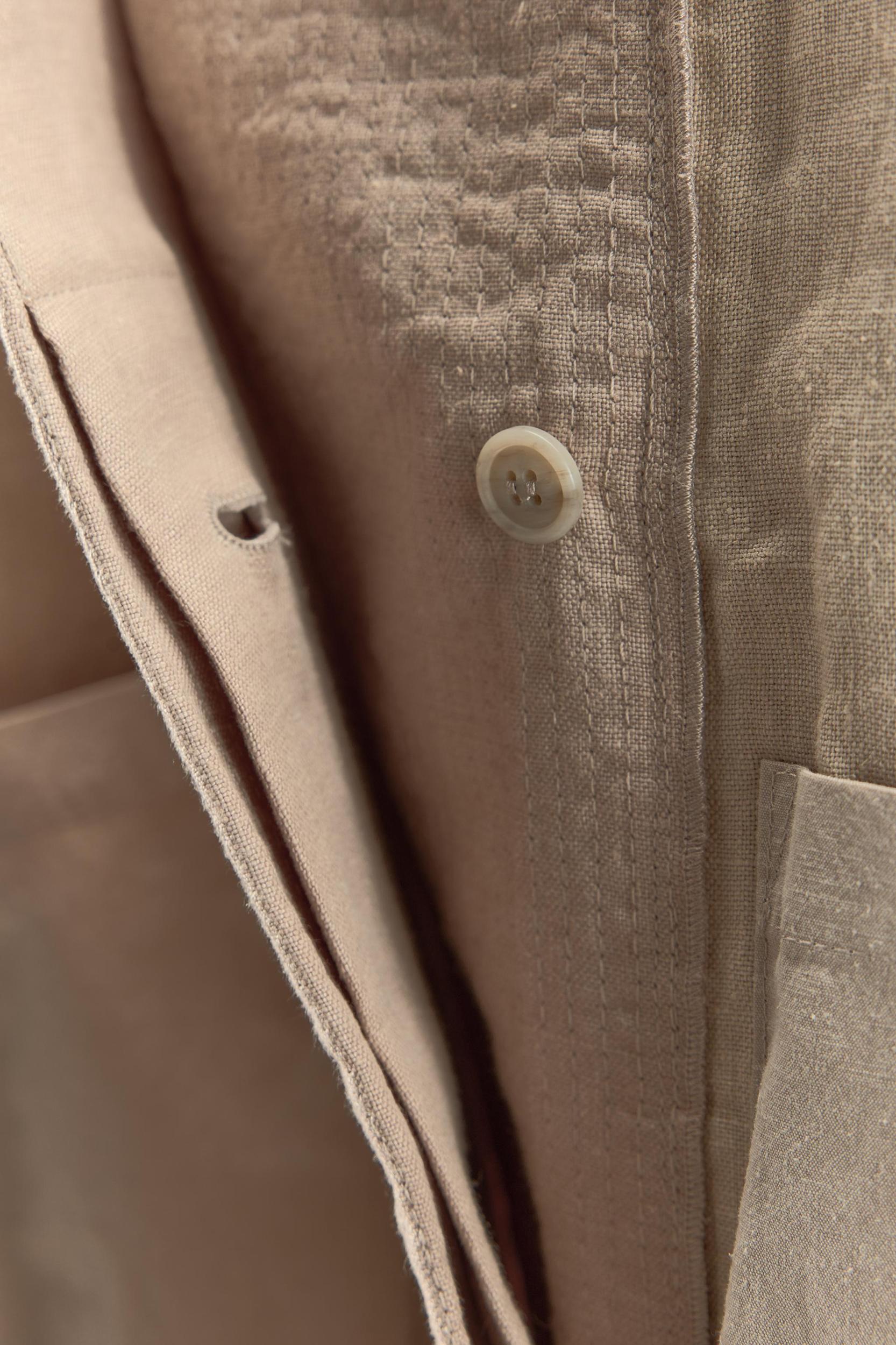LIMITED EDITION 100% LINEN COMBINATION VEST Product Image