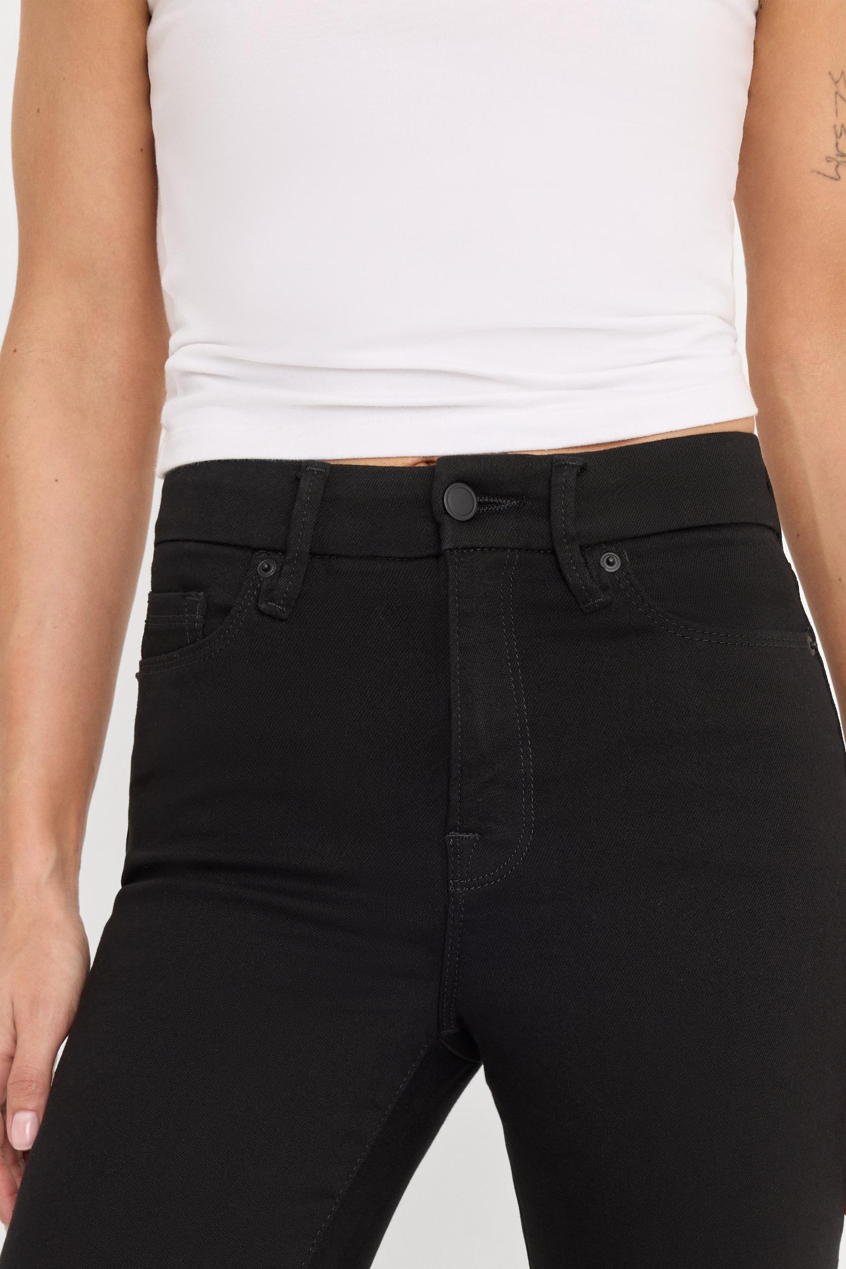 NEVER FADES GOOD LEGS STRAIGHT JEANS | BLACK001 Product Image