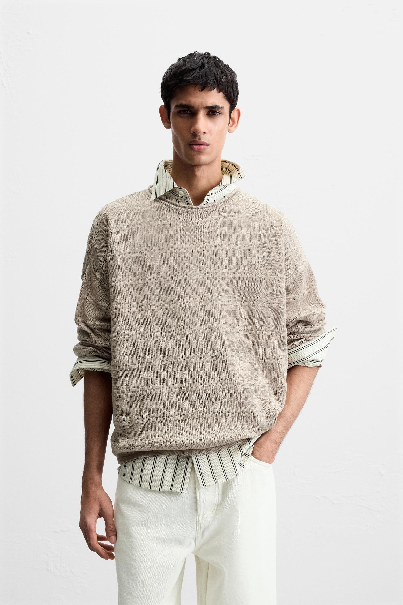 TEXTURED SWEATER Product Image
